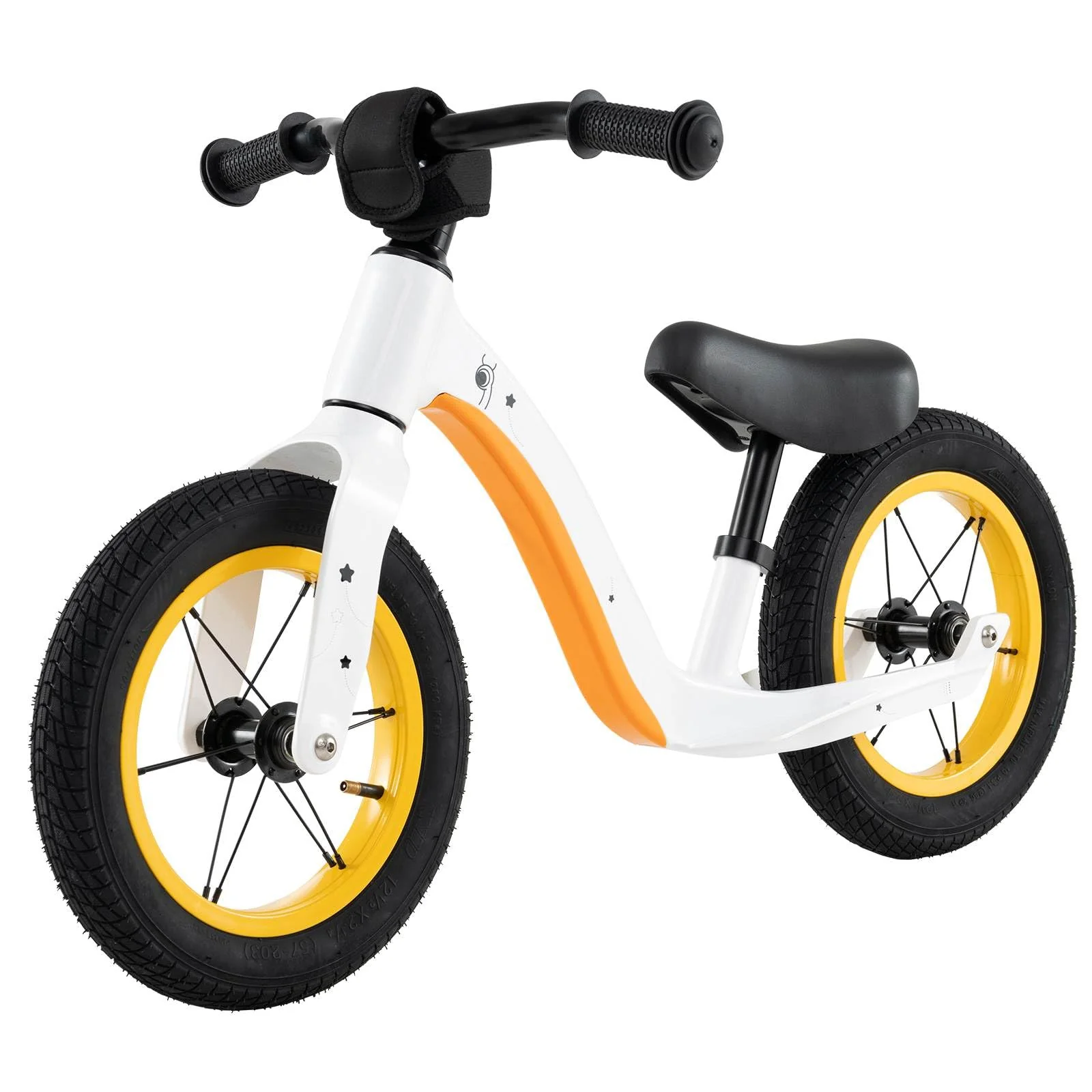12-Inch Balance Bike, 2 Wheels Kids Bike with Adjustable Seat, First Bike w/ 360° Rotatable Handlebar - Image 11