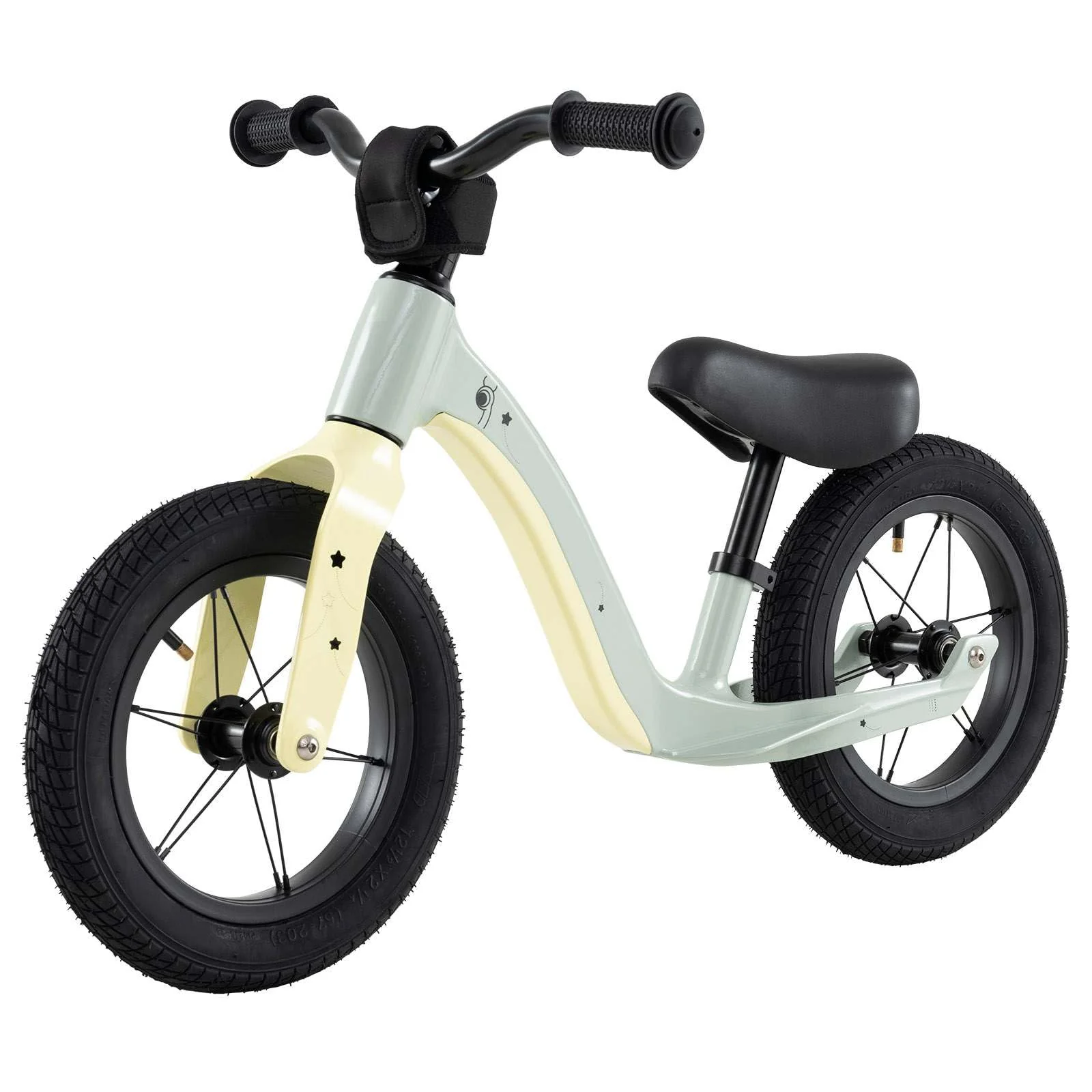 12-Inch Balance Bike, 2 Wheels Kids Bike with Adjustable Seat, First Bike w/ 360° Rotatable Handlebar - Image 12
