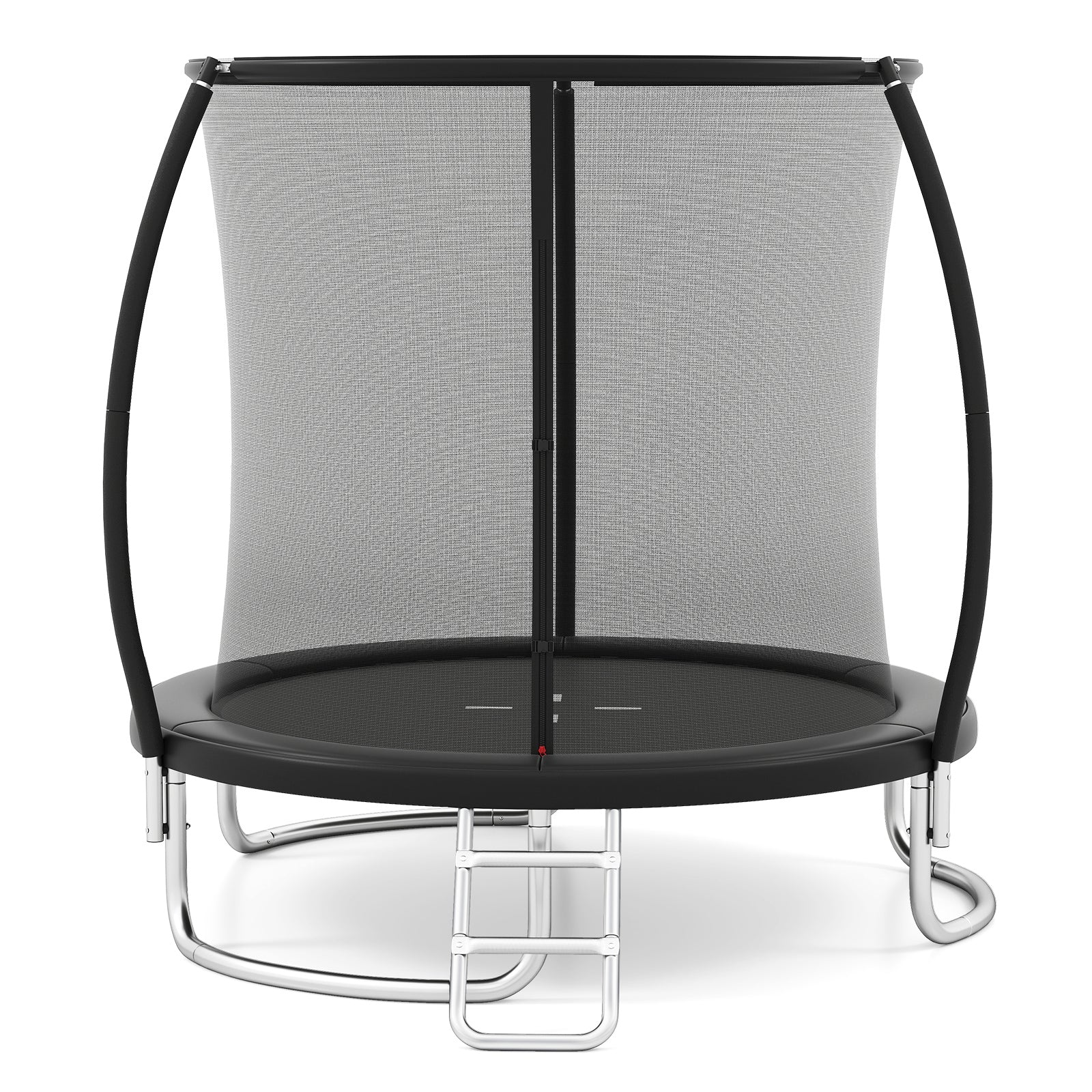 12FT 10FT 8FT Outdoor Trampoline, Heavy-Duty Recreational Trampoline with Safety Enclosure Net
