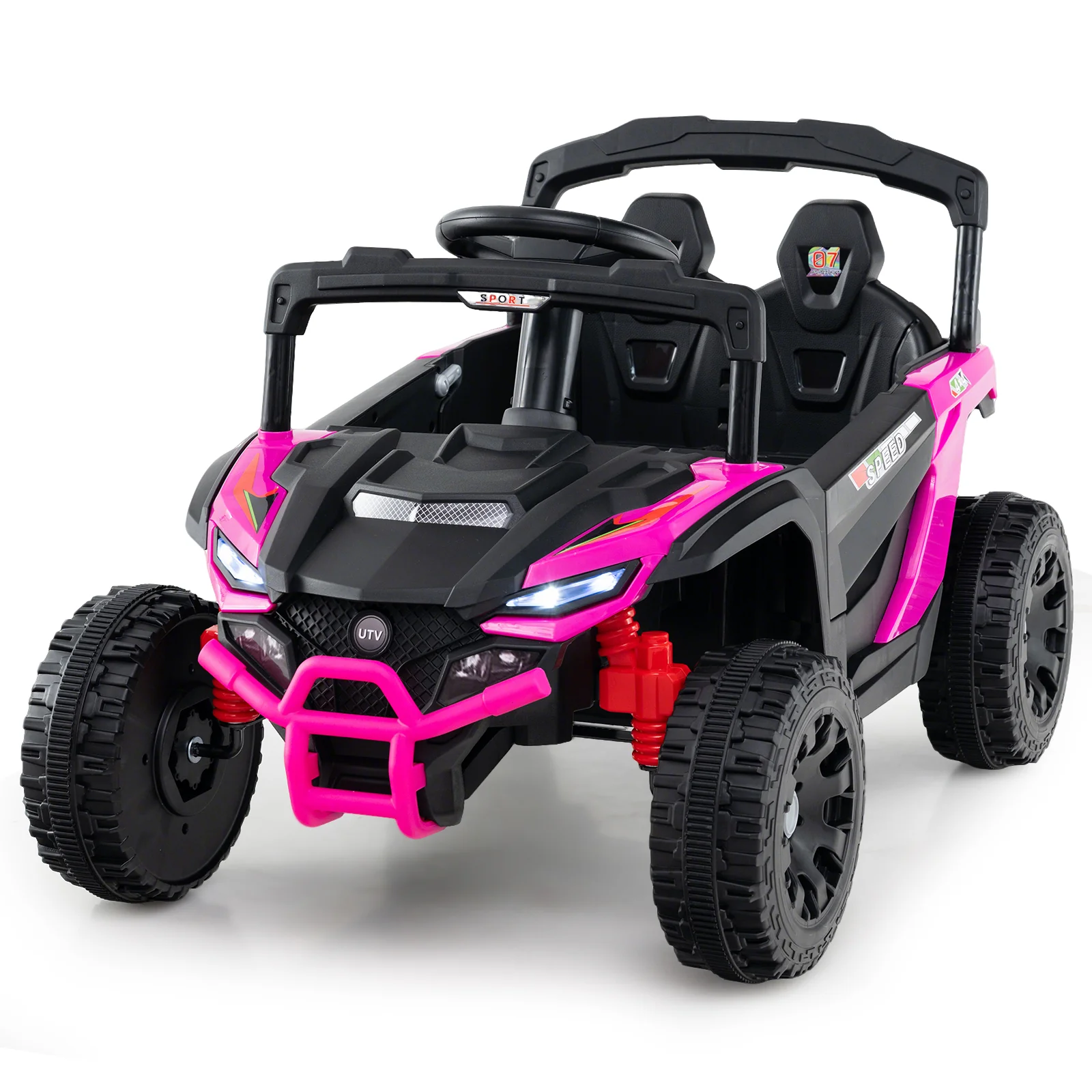 12V Kids Ride On Car, Electric UTV Truck with Remote Control - Image 10