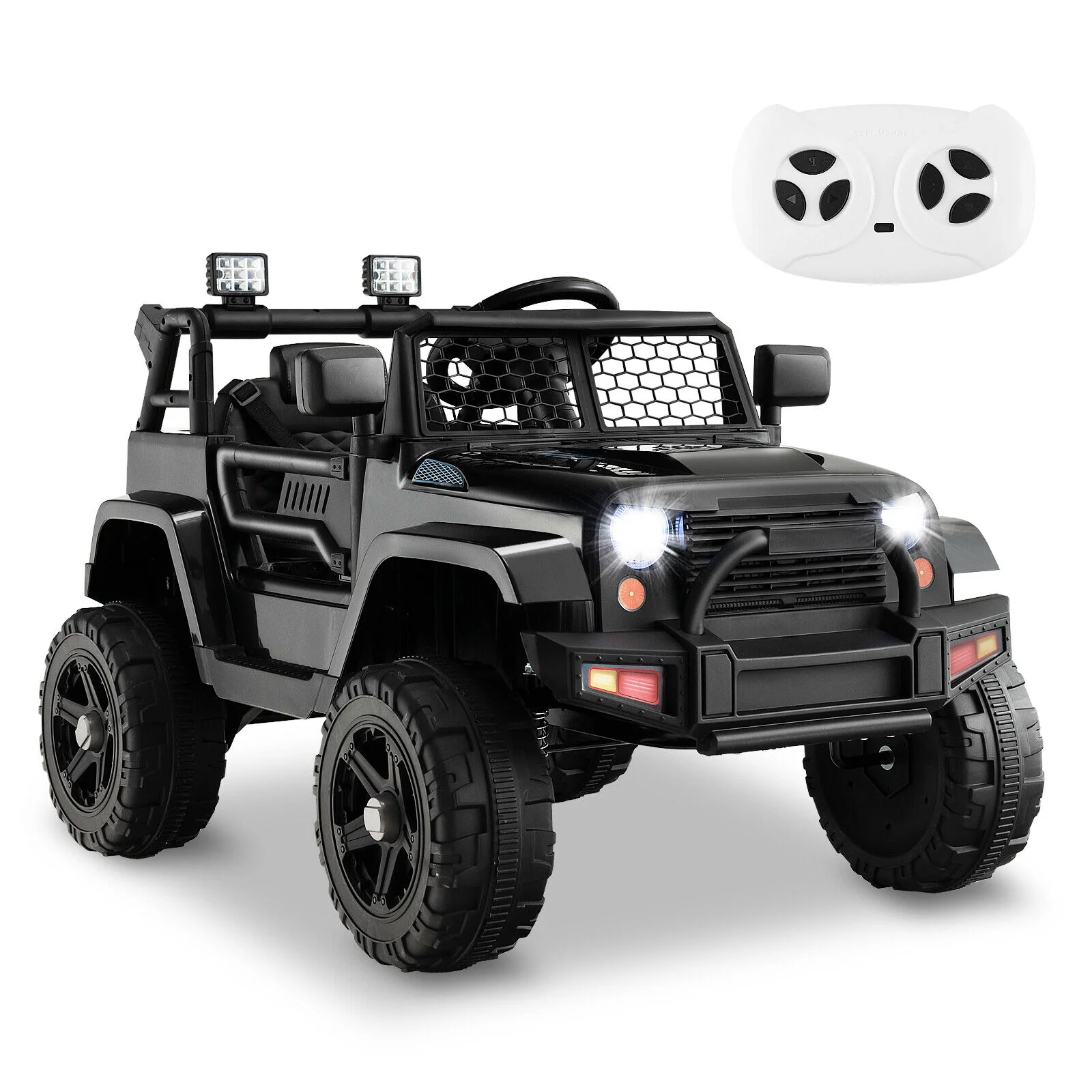 12V Kids Ride On Truck Car Electric Vehicle Remote w/ Music & Light - Image 3