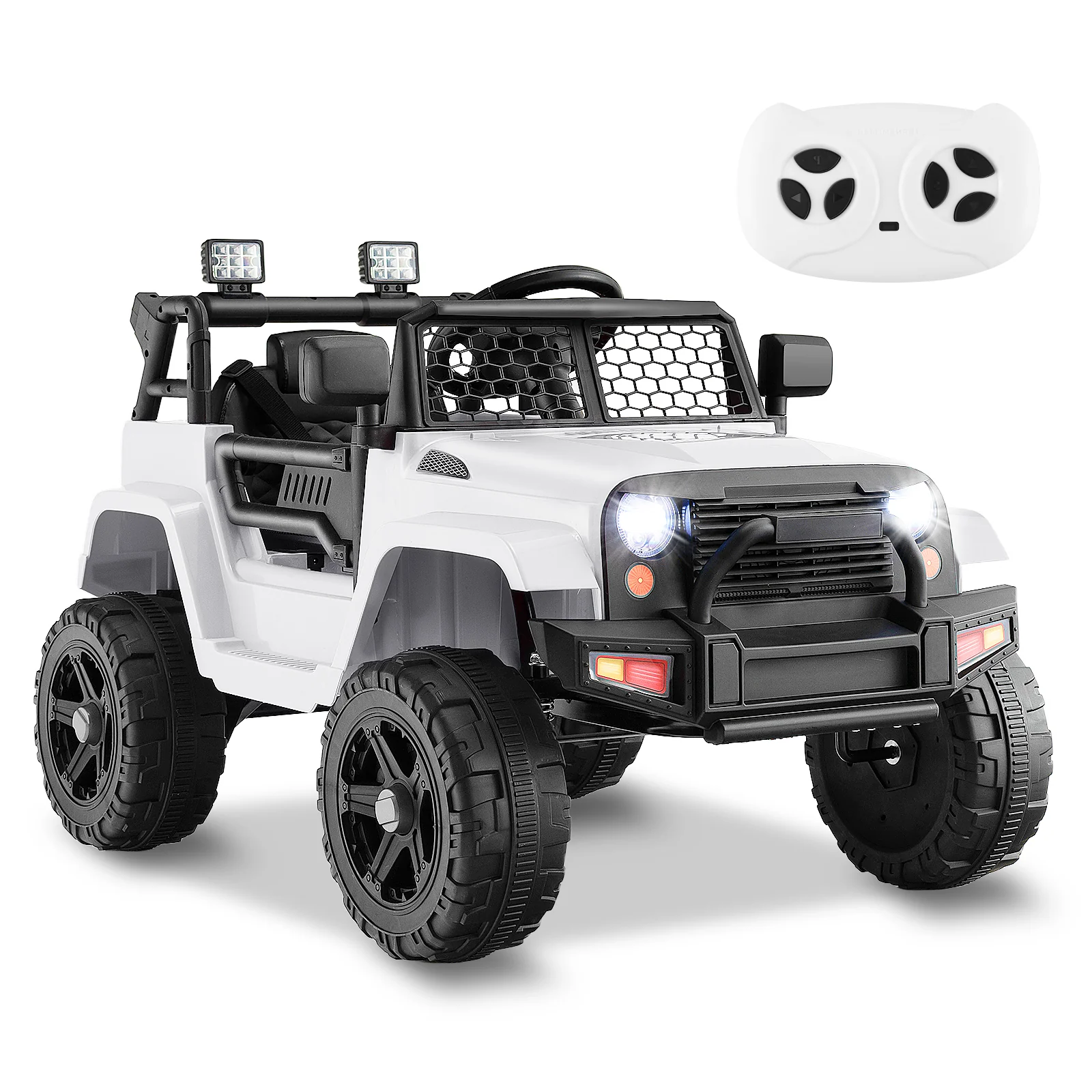 12V Kids Ride On Truck Car Electric Vehicle Remote w/ Music & Light - Image 4