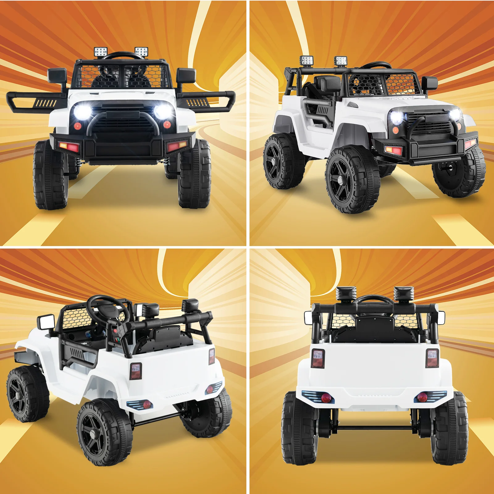 12V Kids Ride On Truck Car Electric Vehicle Remote w/ Music & Light - Image 6