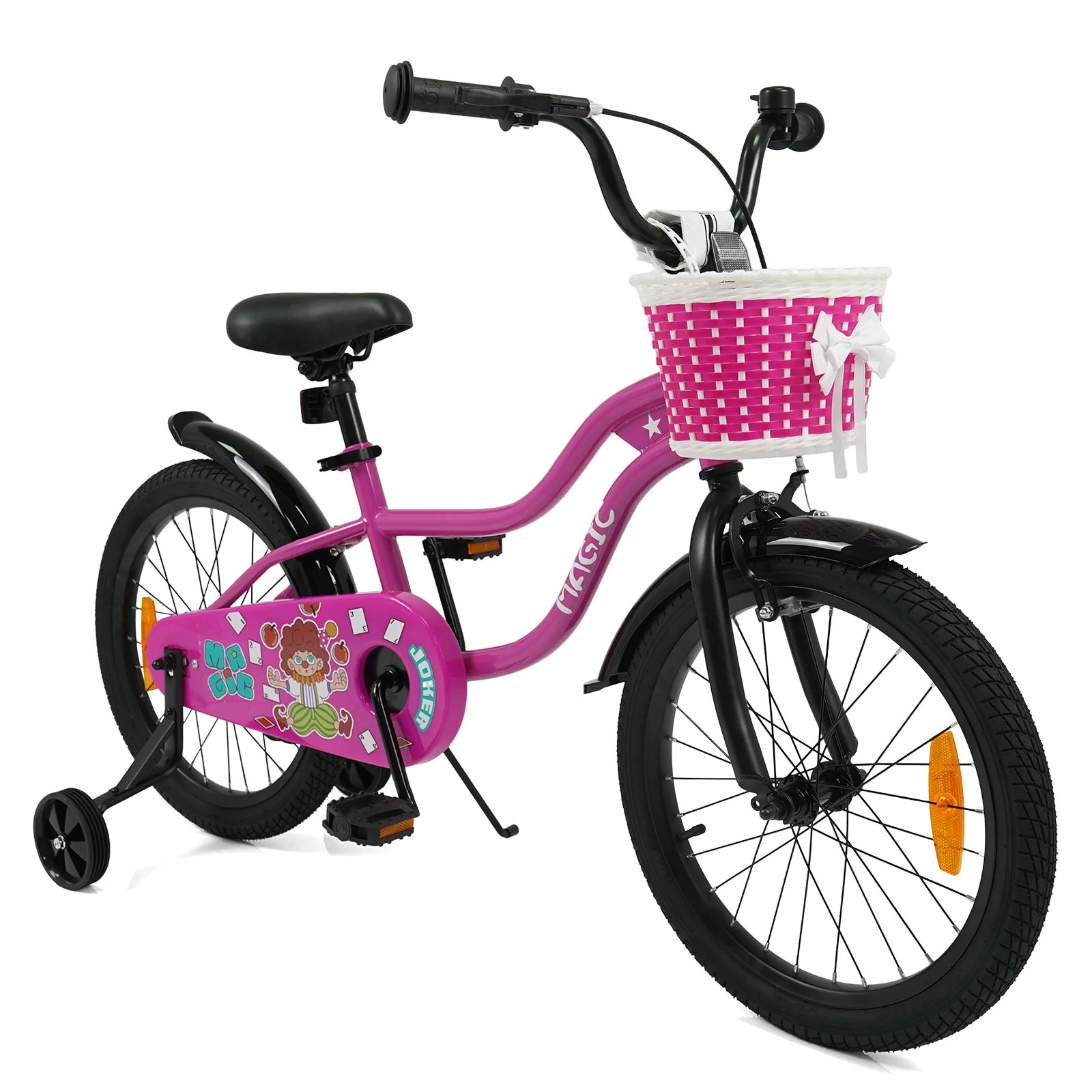 12/14/16/18 Inch Kids Bicycle with Training Wheels and Dual Brake System for Girls and Boys - Image 10