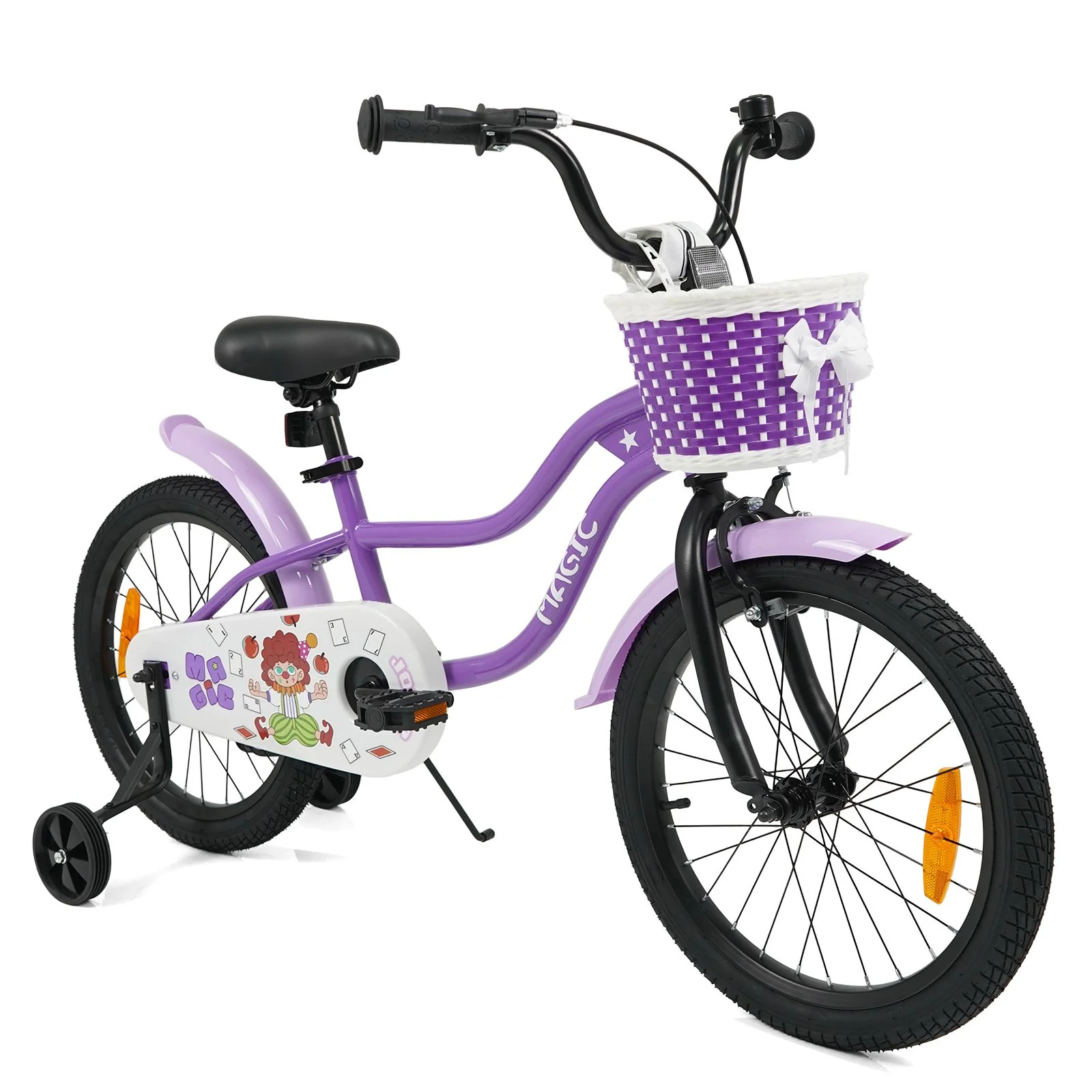 12/14/16/18 Inch Kids Bicycle with Training Wheels and Dual Brake System for Girls and Boys - Image 9