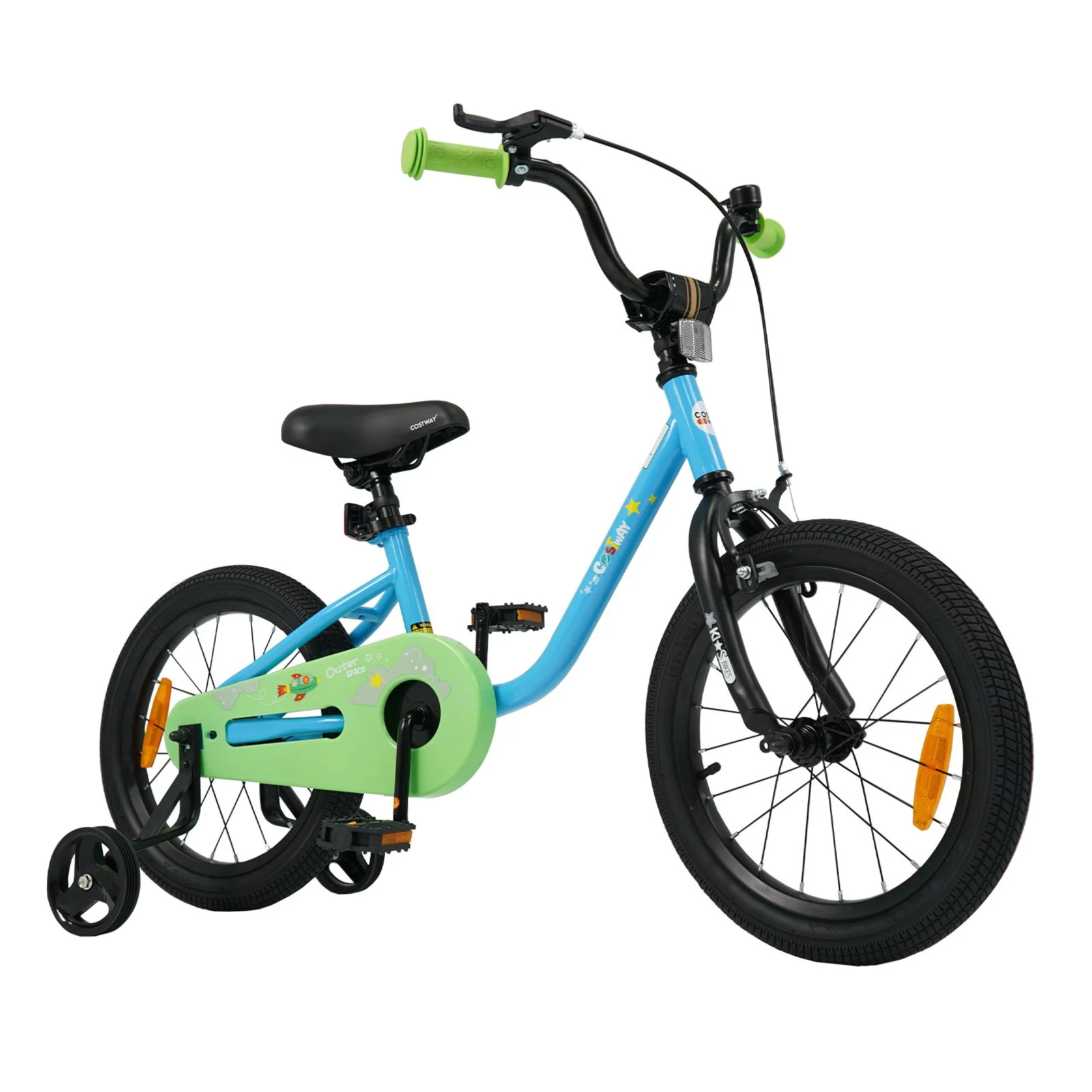 14/16-Inch Children Bicycle with Removable Training Wheels and Adjustable Seat for kids - Image 12
