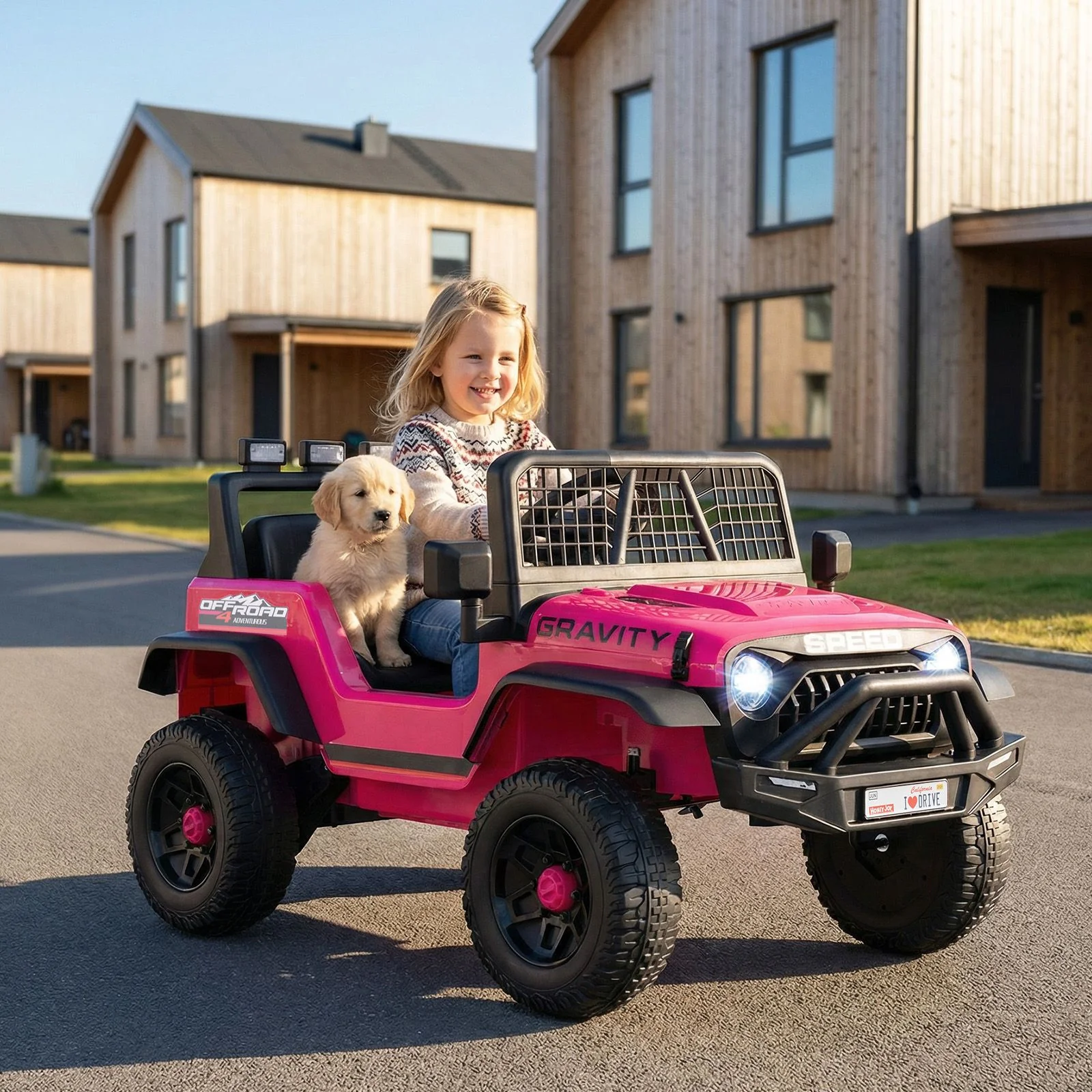 24V Ride on Truck with Parent Remote Control - Image 2