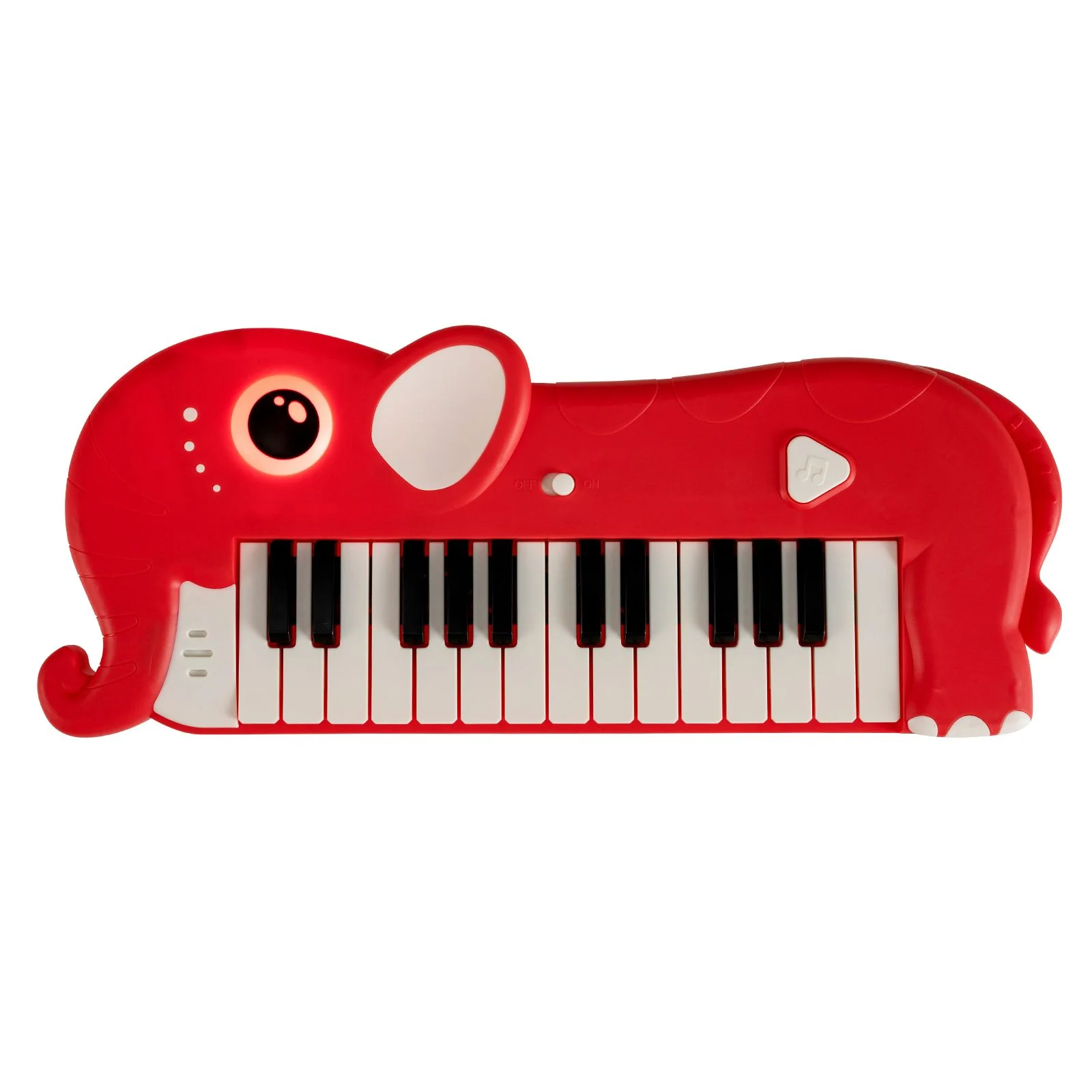 25-Key Kids Piano Keyboard Elephant Shape Toy Digital Piano - Image 7
