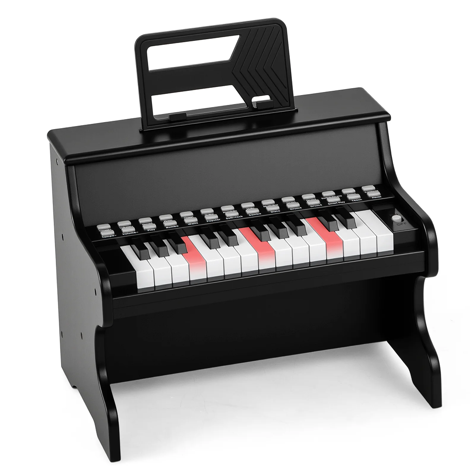 25 Keys Kids Piano Keyboard, Mini Digital Piano Toy with Adjustable Speed & Volume - Image 10