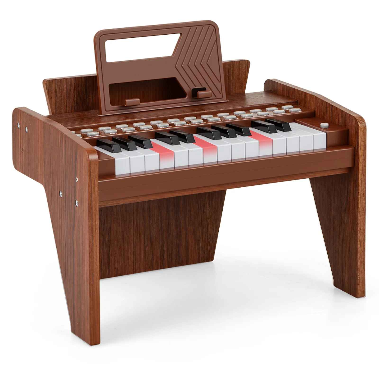 25 Keys Kids Piano Keyboard, Mini Digital Piano Toy with Adjustable Speed & Volume - Image 11