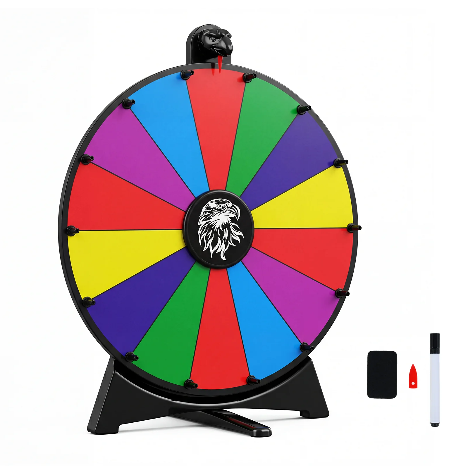 Spinning Prize Wheel, 14 Slots Spin Wheel, Tabletop Fortune Game - Image 10