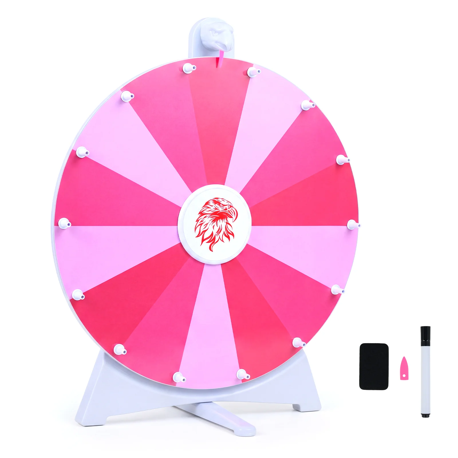 Spinning Prize Wheel, 14 Slots Spin Wheel, Tabletop Fortune Game - Image 13