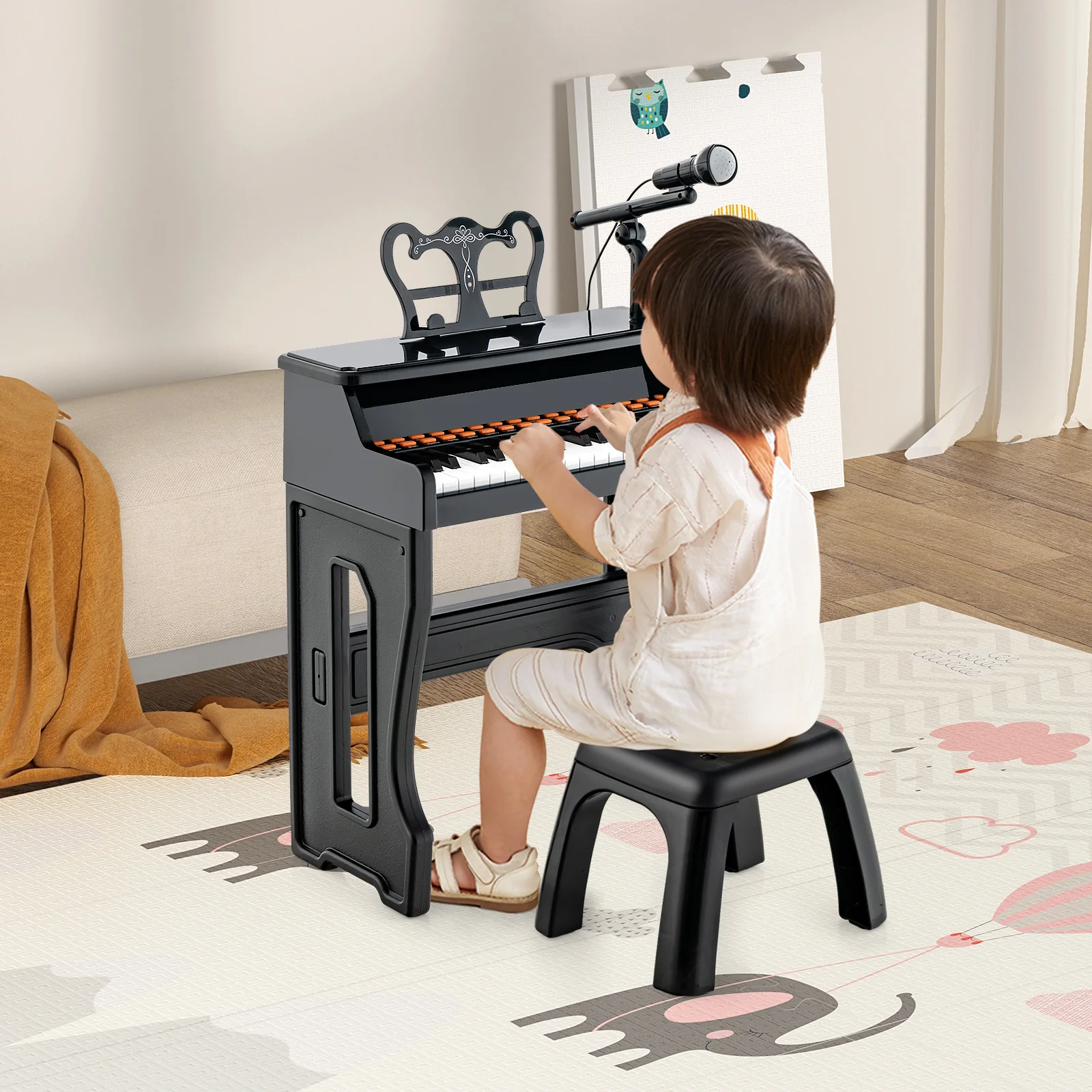 37-Key Piano Keyboard Toy, Educational Gift for Toddlers Aged 3+ Years Old - Image 2