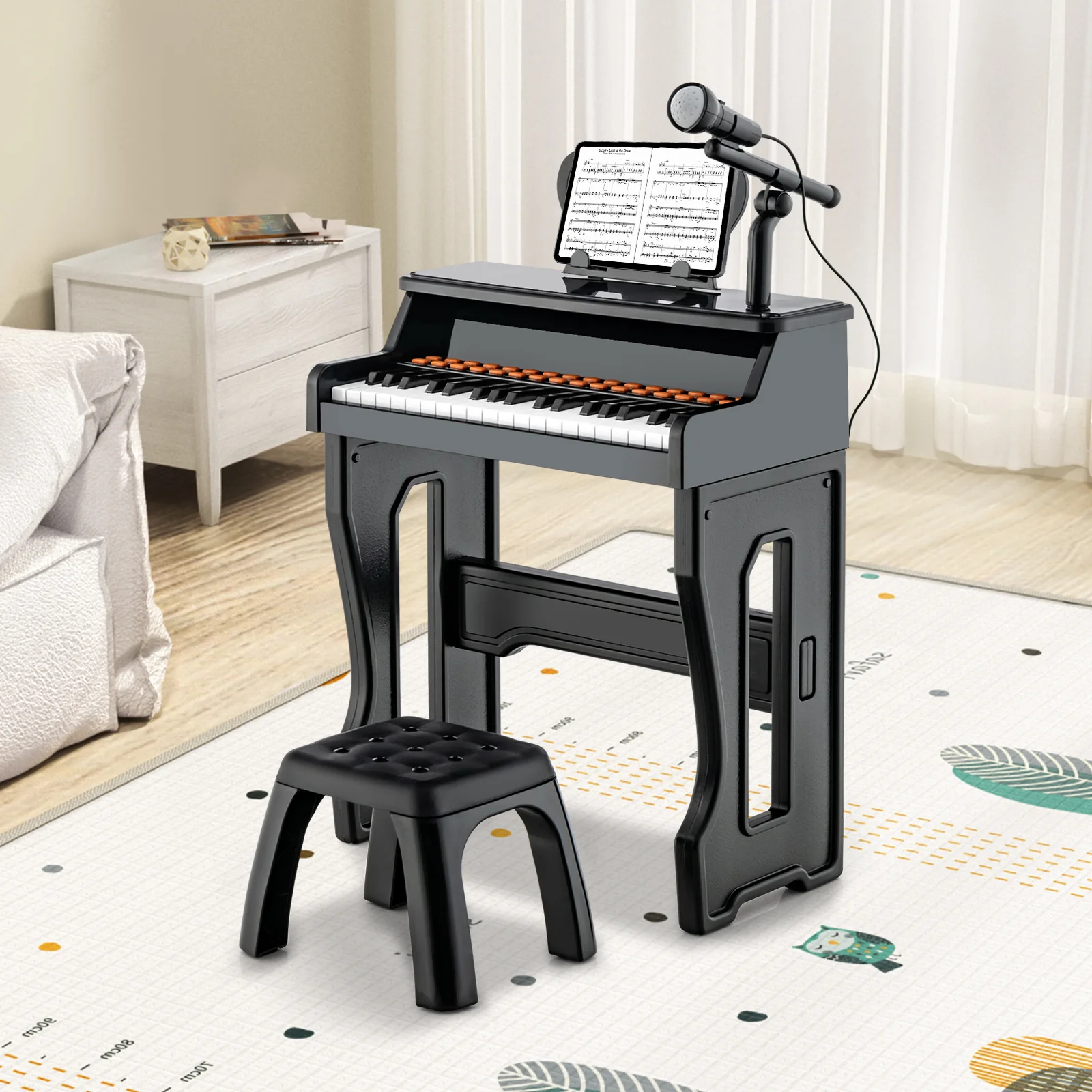 37-Key Piano Keyboard Toy, Educational Gift for Toddlers Aged 3+ Years Old - Image 3
