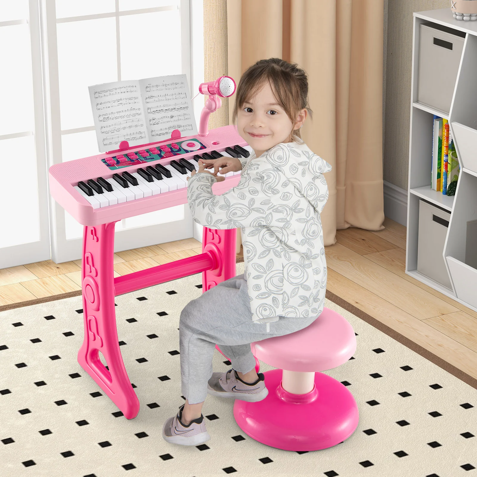 37 Keys Kids Piano Keyboard, Electronic Musical Instrument - Image 2