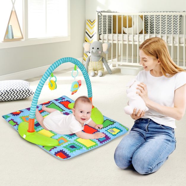 4-in-1 Baby Bouncer Activity Center with 3 Adjustable Heights - Image 8