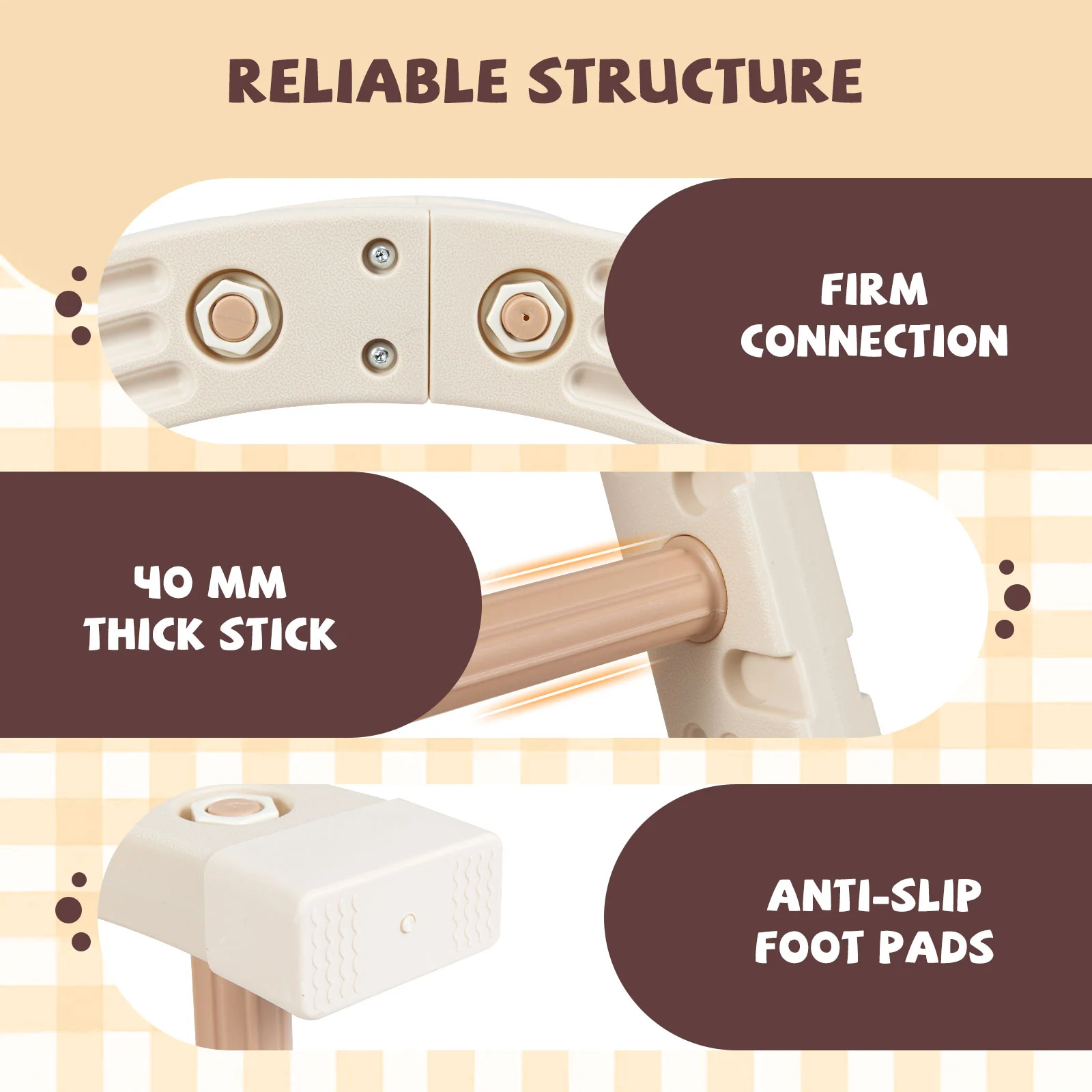 5-In-1 Montessori Climbing Toys with Double-Sided Ladder - Image 7