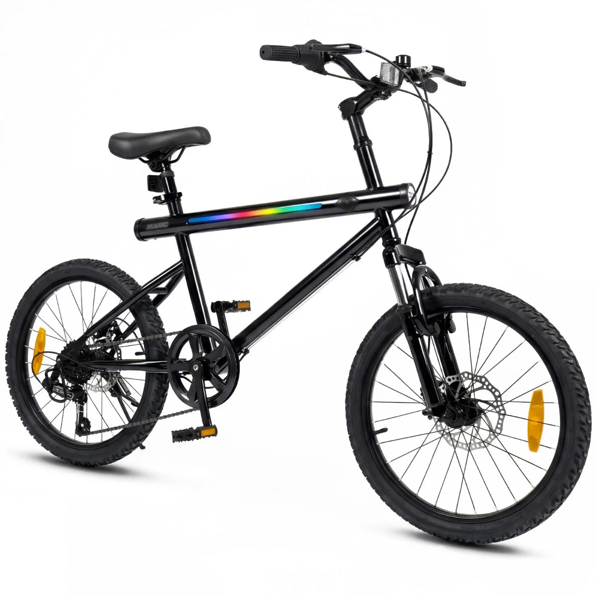 6-Speed Commuter Bicycle with Stereo Speakers and 2 Disc Brakes - Image 6