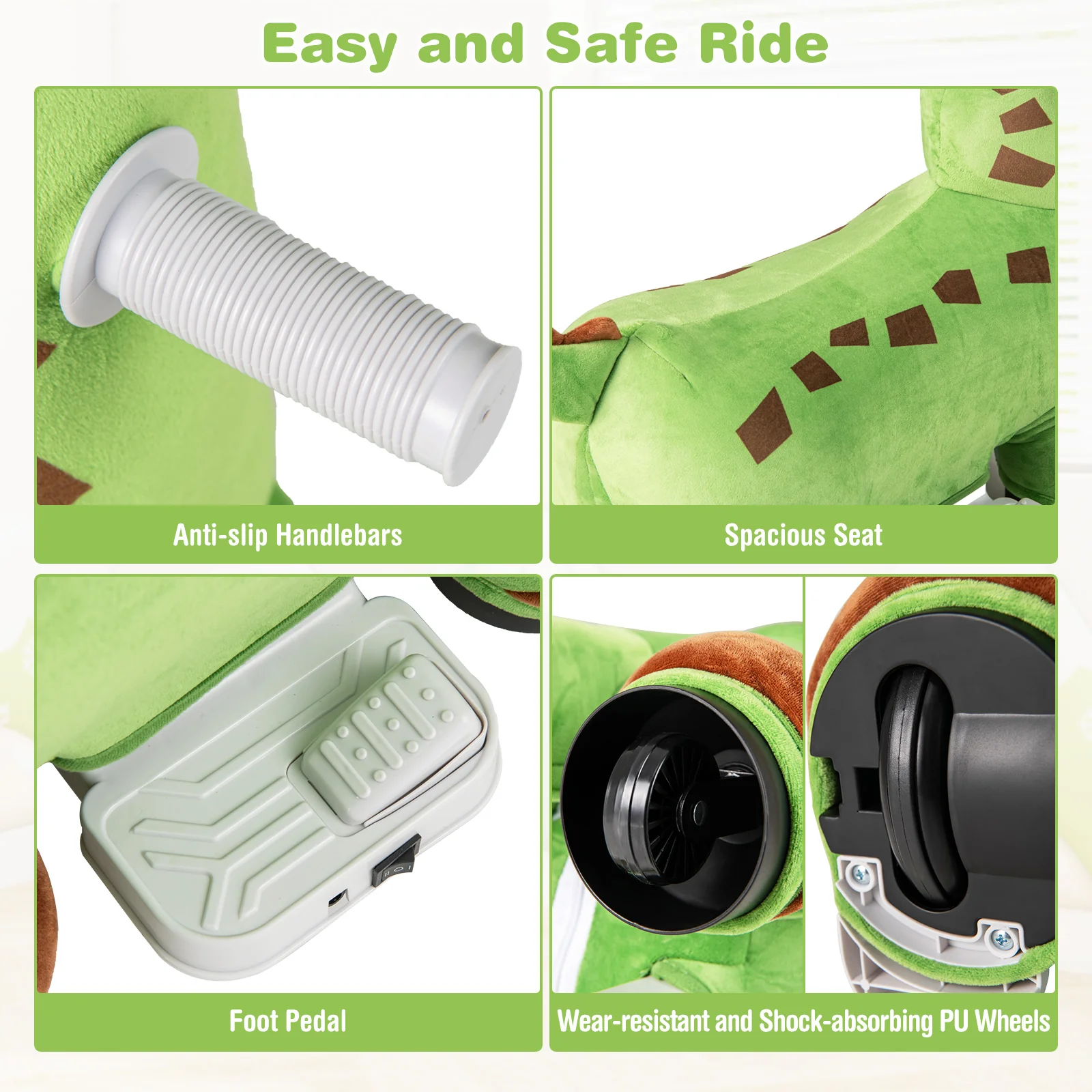 6V Dinosaur Ride on Toy for Kids - Image 6