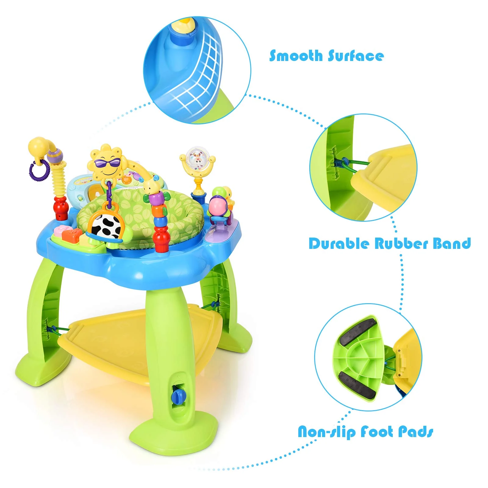 BABY JOY 2-in 1 Infant Activity Center - Image 9