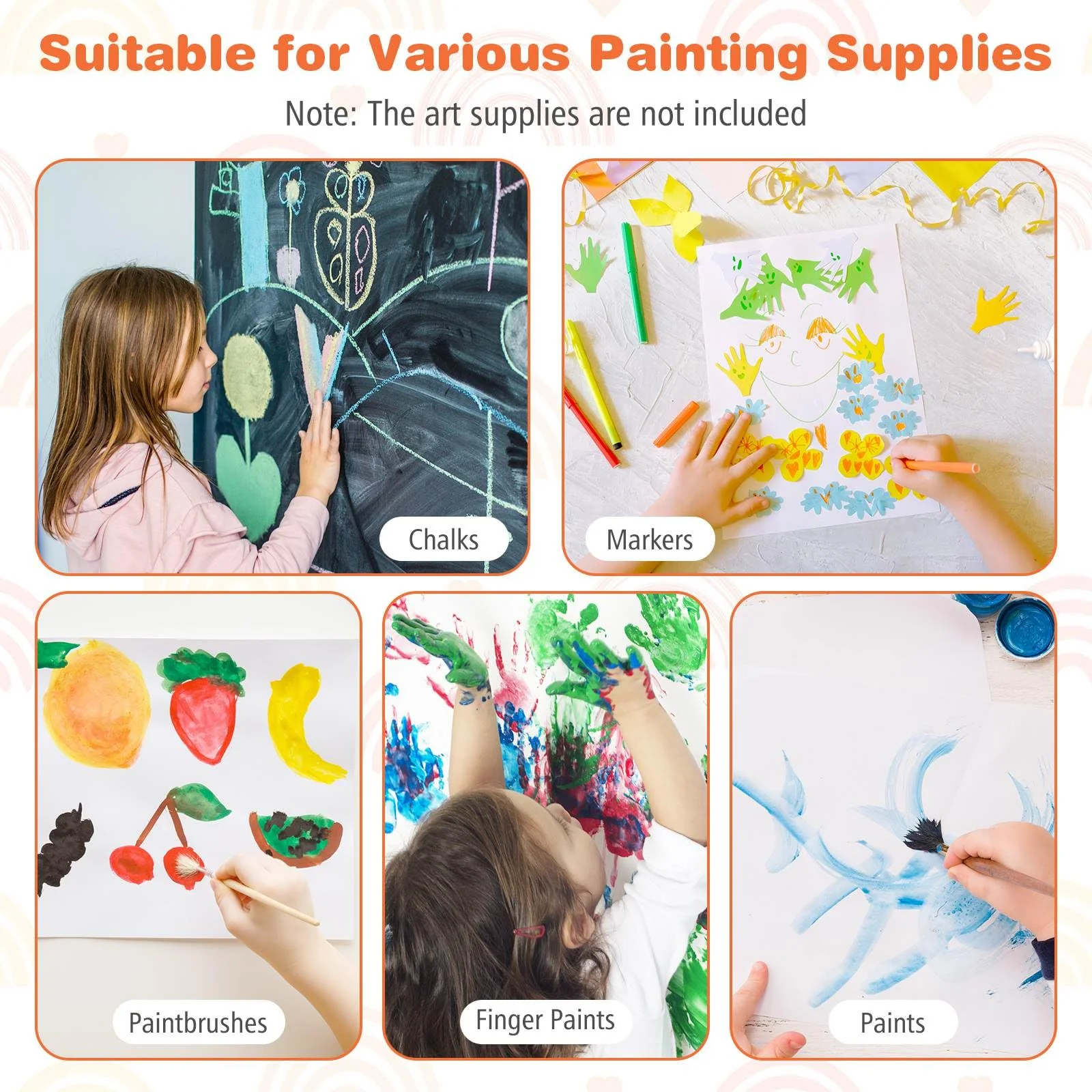 BABY JOY 3-in-1 Art Easel for Kids - Image 3