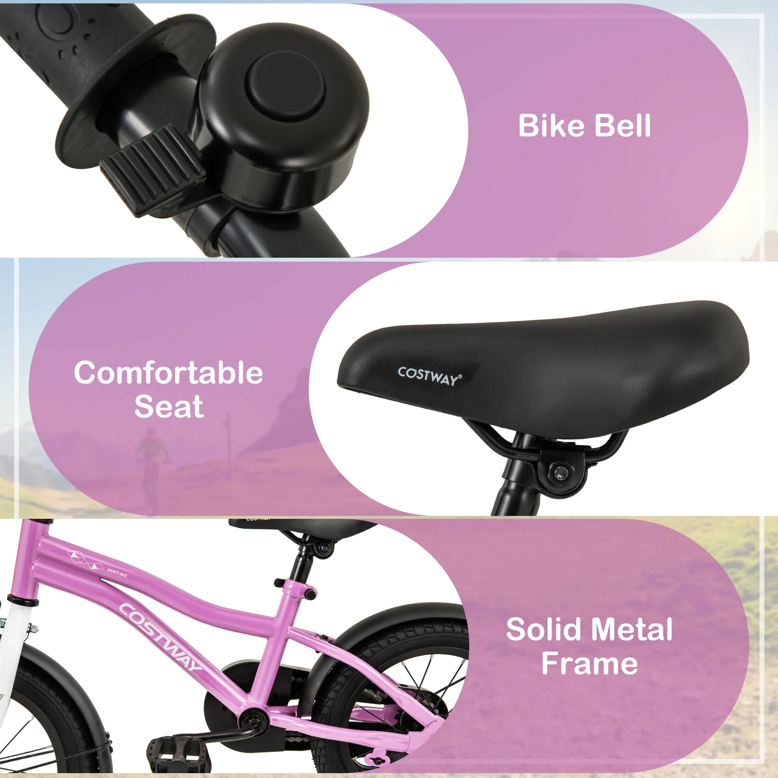 Baby Joy 30/36/40/45 cm Children Training Bicycle - Image 9