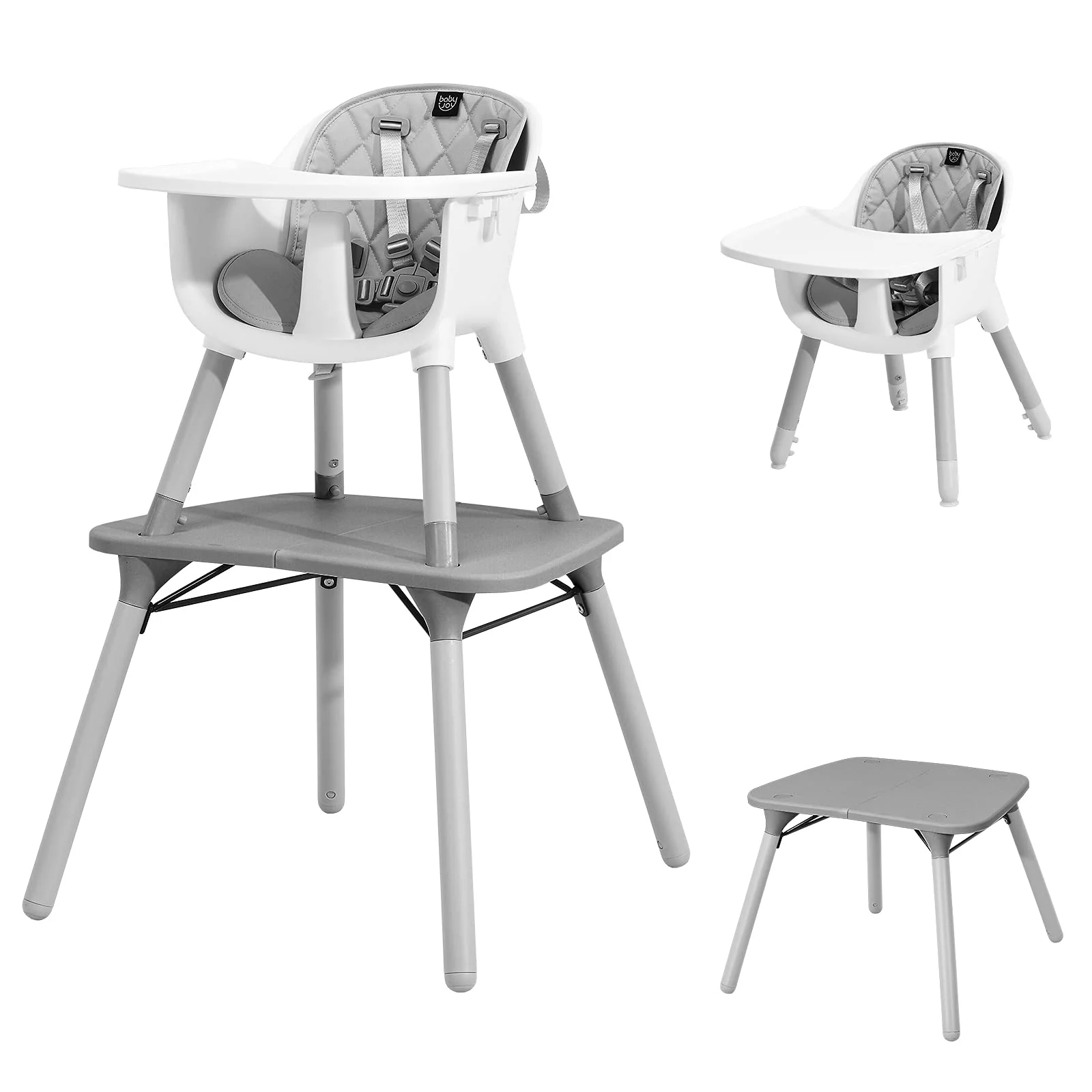 BABY JOY 5 in 1 Convertible Baby High Chair - Image 12