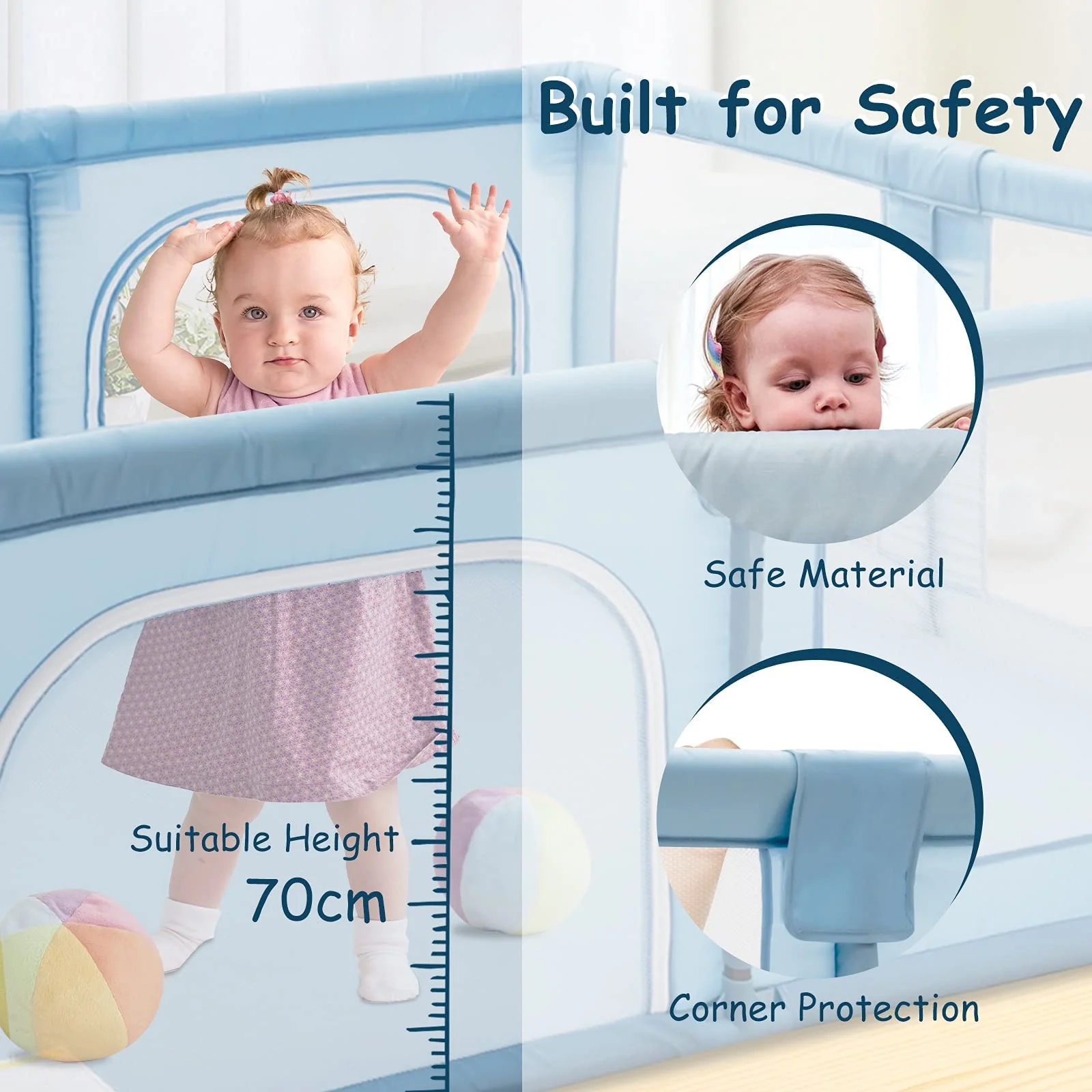 BABY JOY Baby Playpen - Image 7