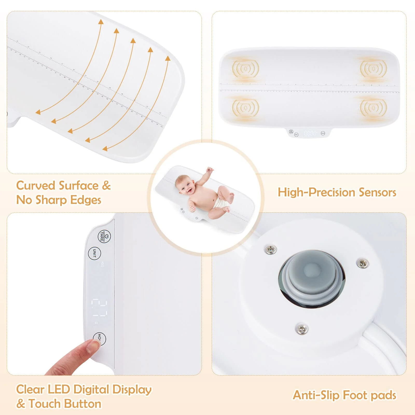 BABY JOY Baby Scale, Pet Scale w/Smart APP Control - Image 8