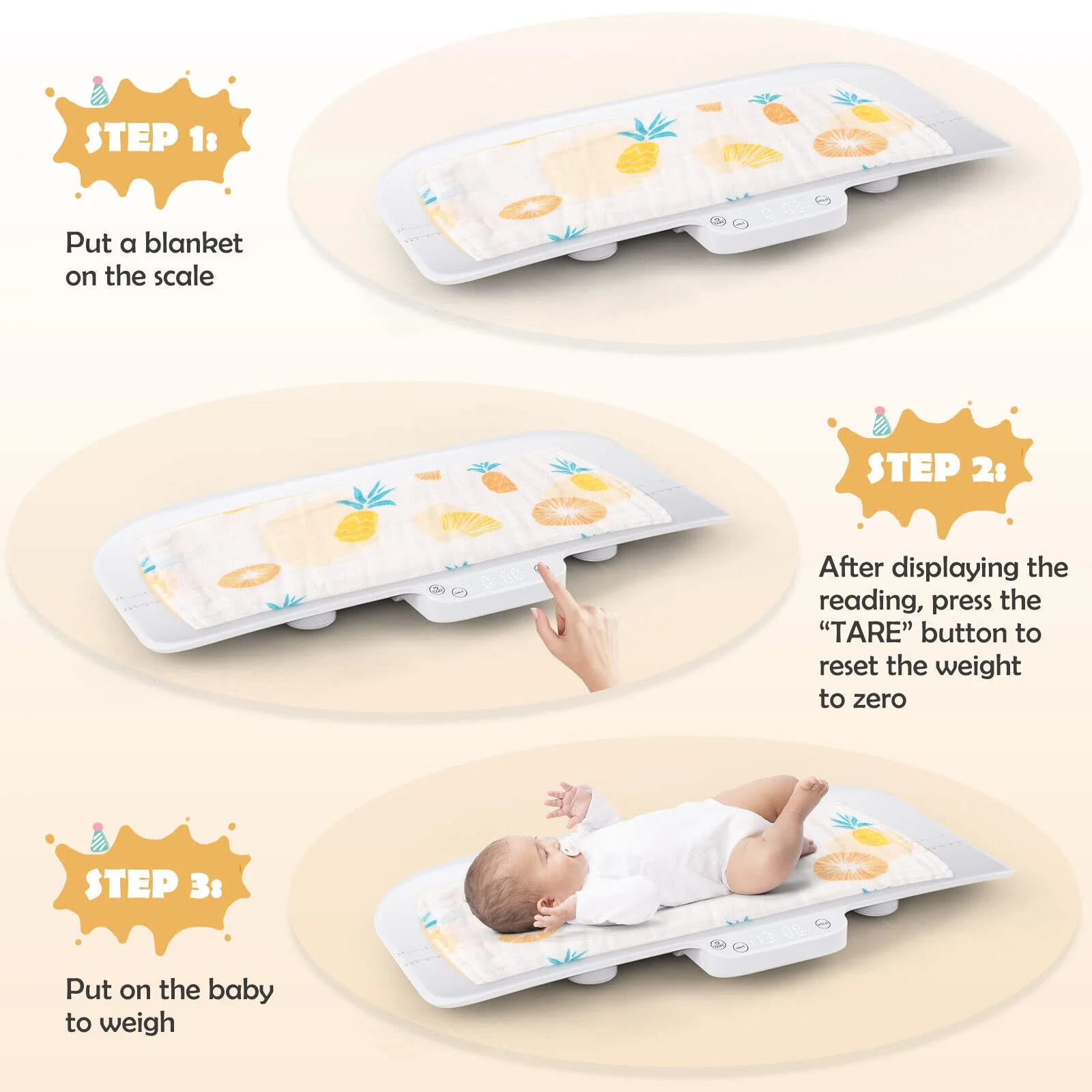 BABY JOY Baby Scale, Pet Scale w/Smart APP Control - Image 9