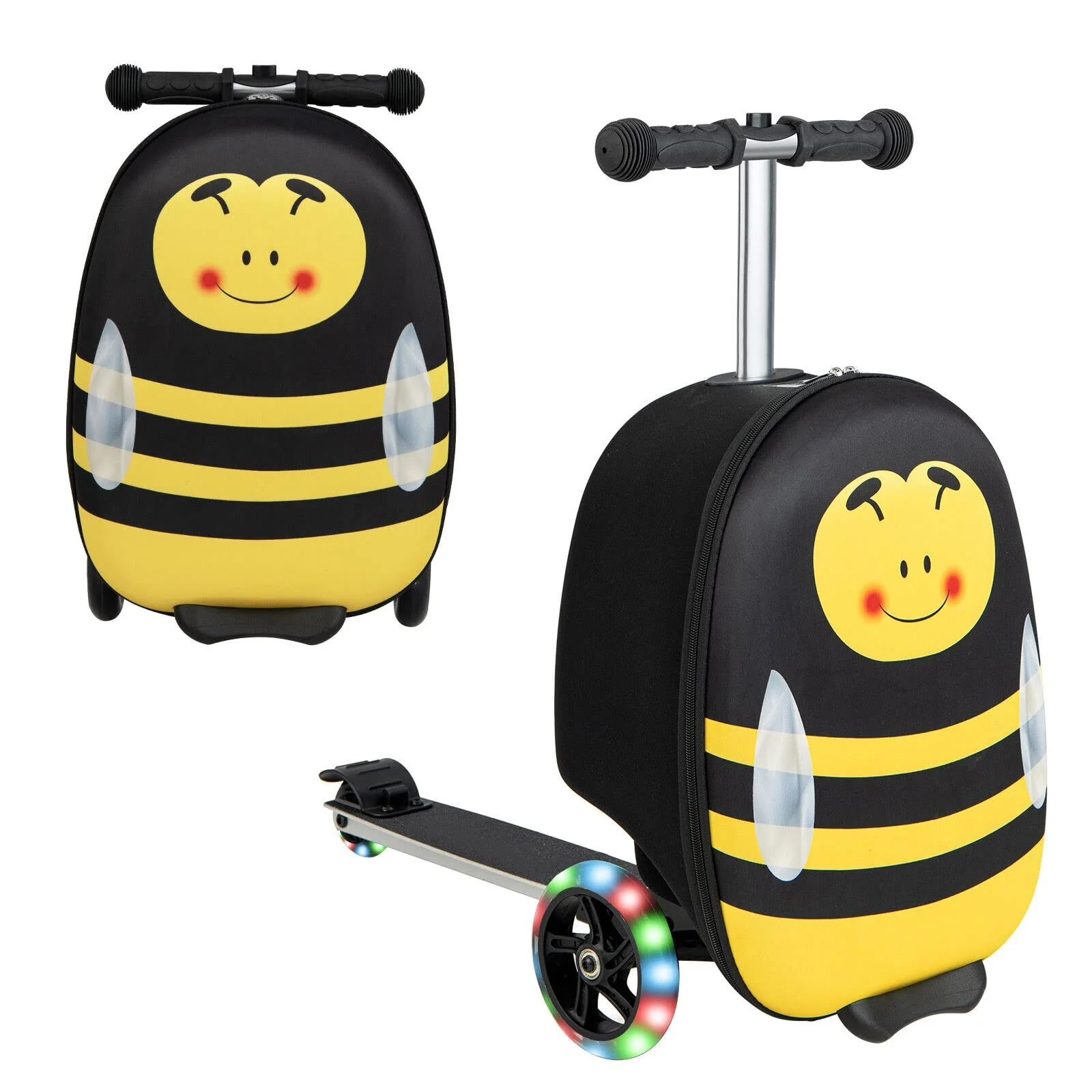 BABY JOY Kids Ride-on Suitcase Scooter - Image 13