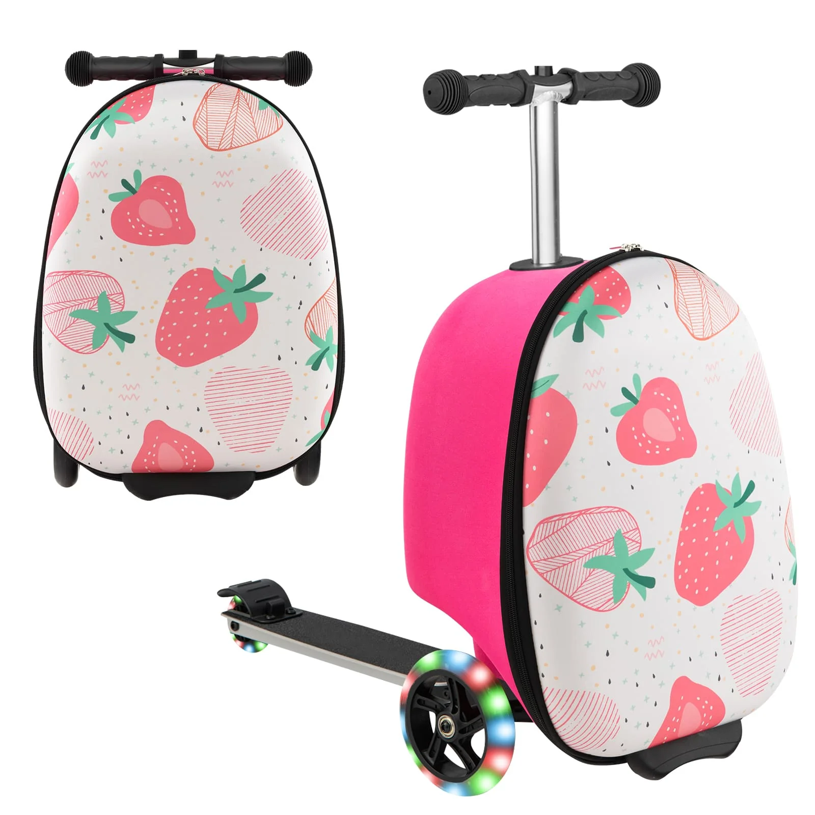 BABY JOY Kids Ride-on Suitcase Scooter - Image 15