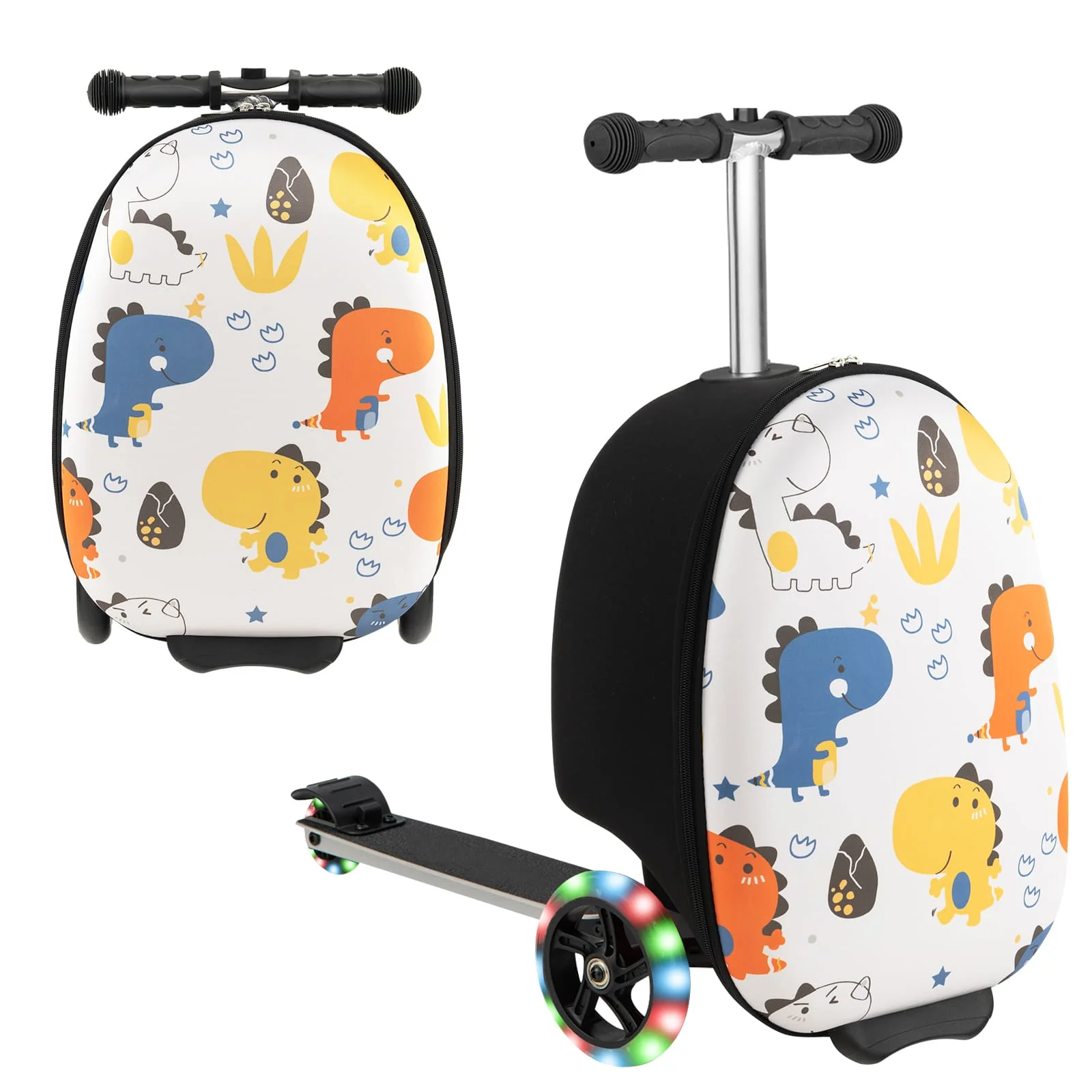 BABY JOY Kids Ride-on Suitcase Scooter - Image 16