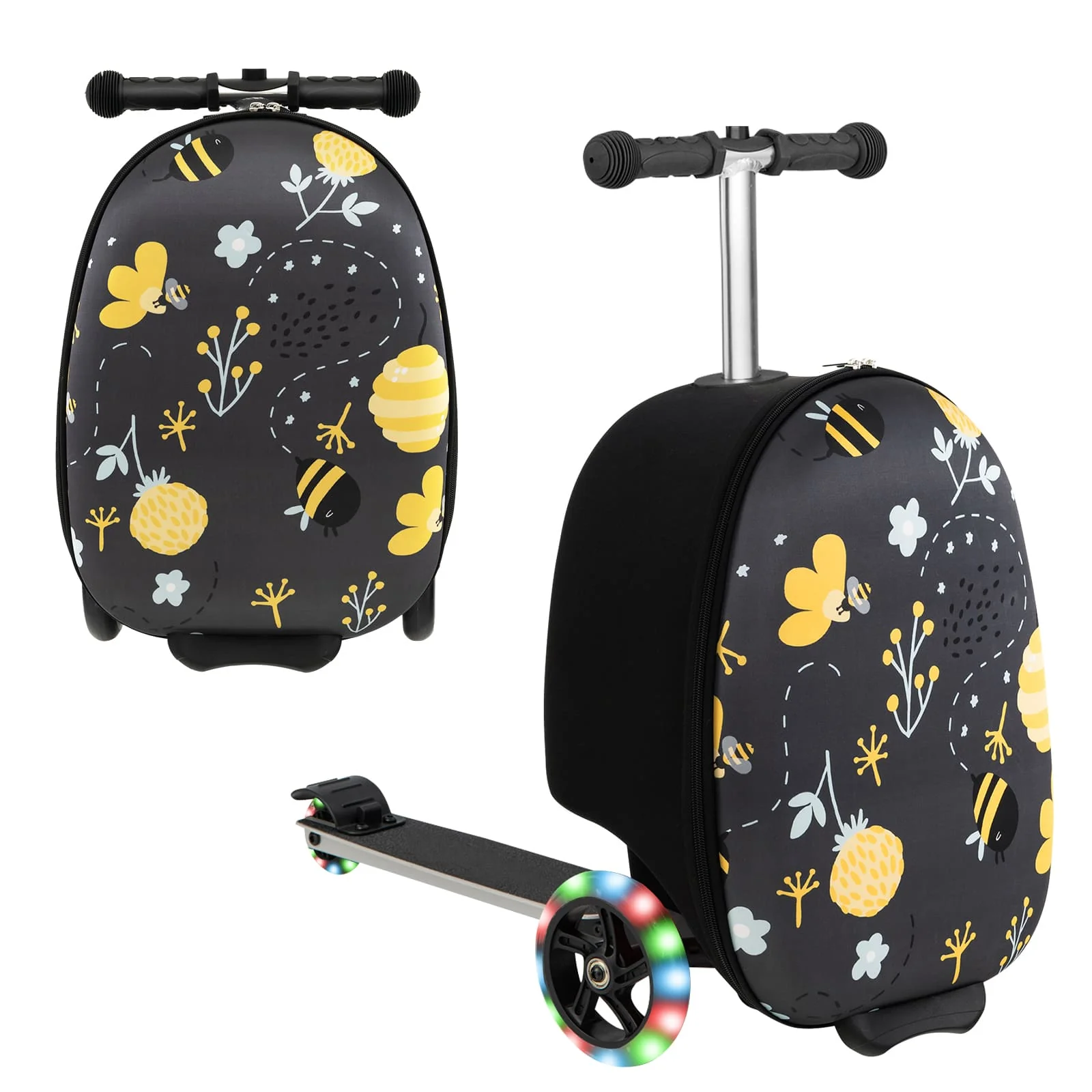 BABY JOY Kids Ride-on Suitcase Scooter - Image 17