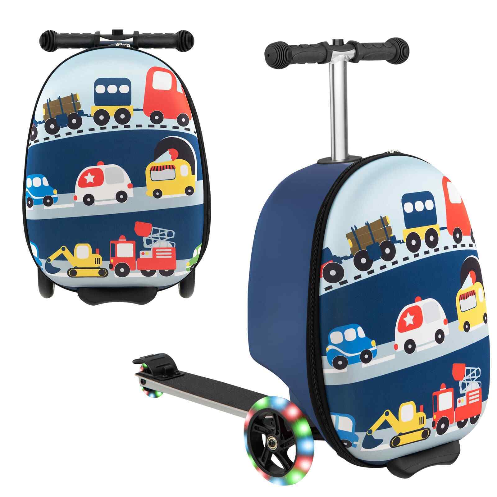 BABY JOY Kids Ride-on Suitcase Scooter - Image 18