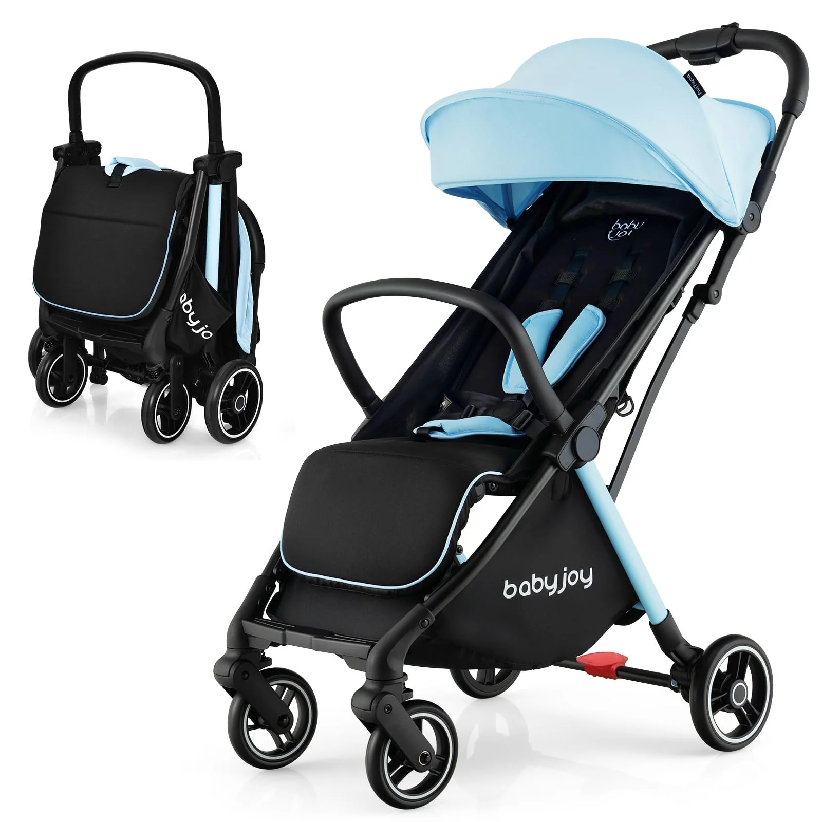 BABY JOY Lightweight Baby Stroller, Compact Travel Stroller for Airplane - Image 10
