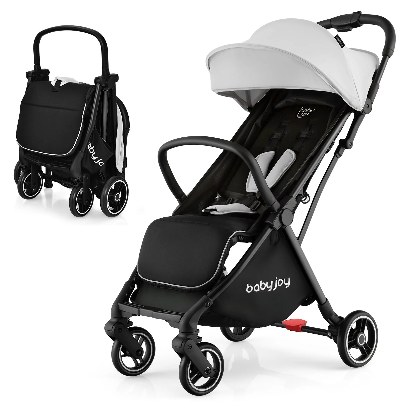 BABY JOY Lightweight Baby Stroller, Compact Travel Stroller for Airplane - Image 11