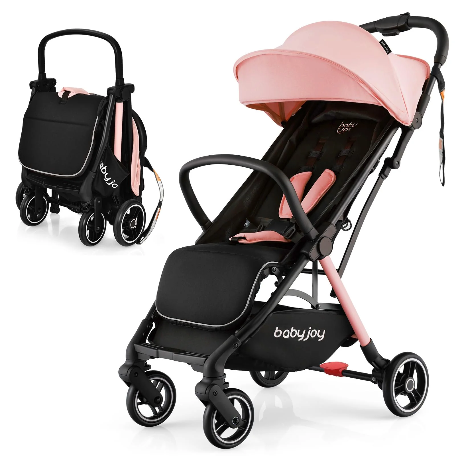 BABY JOY Lightweight Baby Stroller, Compact Travel Stroller for Airplane - Image 12