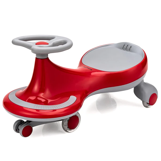 BABY JOY Wiggle Car for Kids, Swing Car with LED Flashing Wheels, No Batteries, Gears or Pedals - Image 10