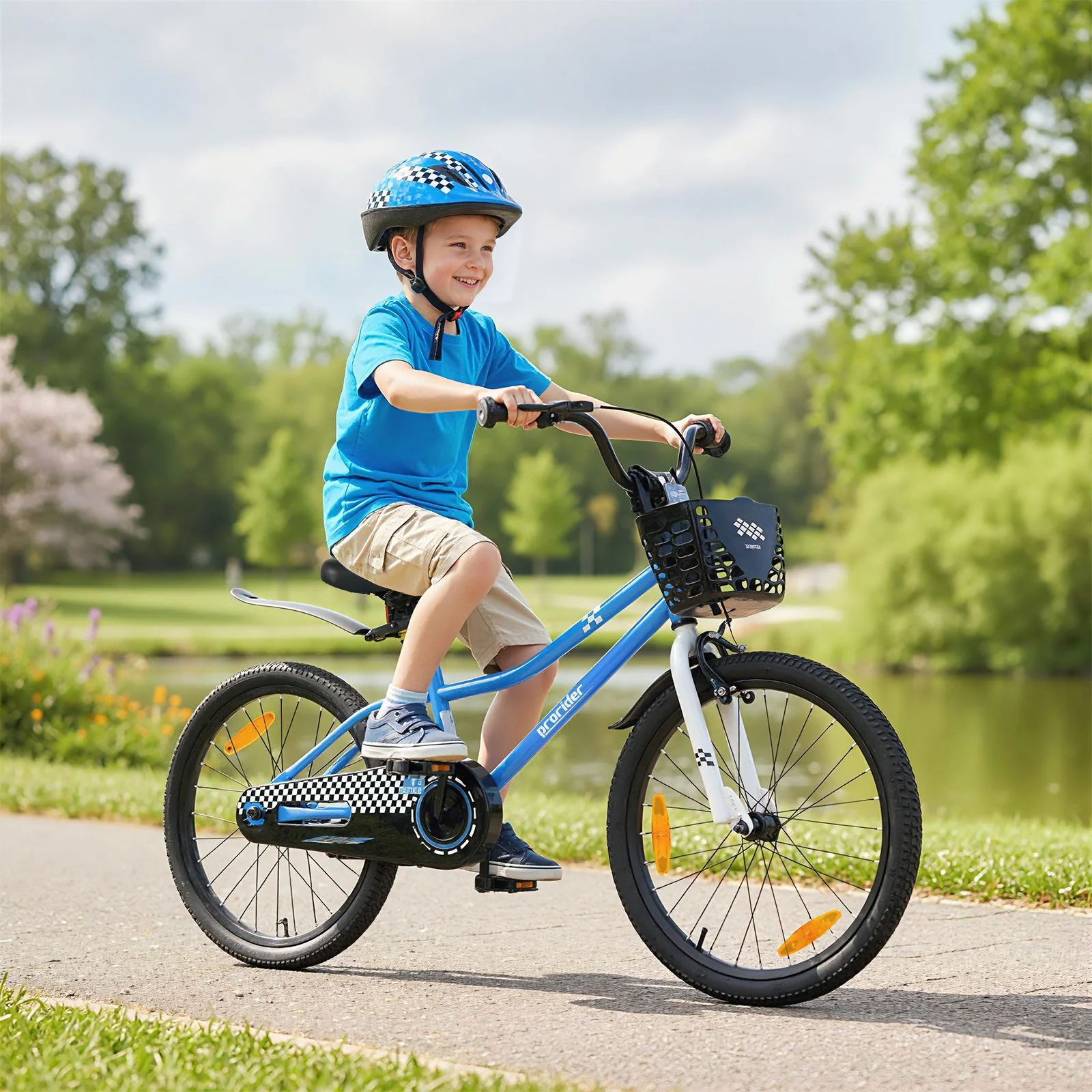 Children Training Bicycle with Handbrake and Coaster Brake - Image 2