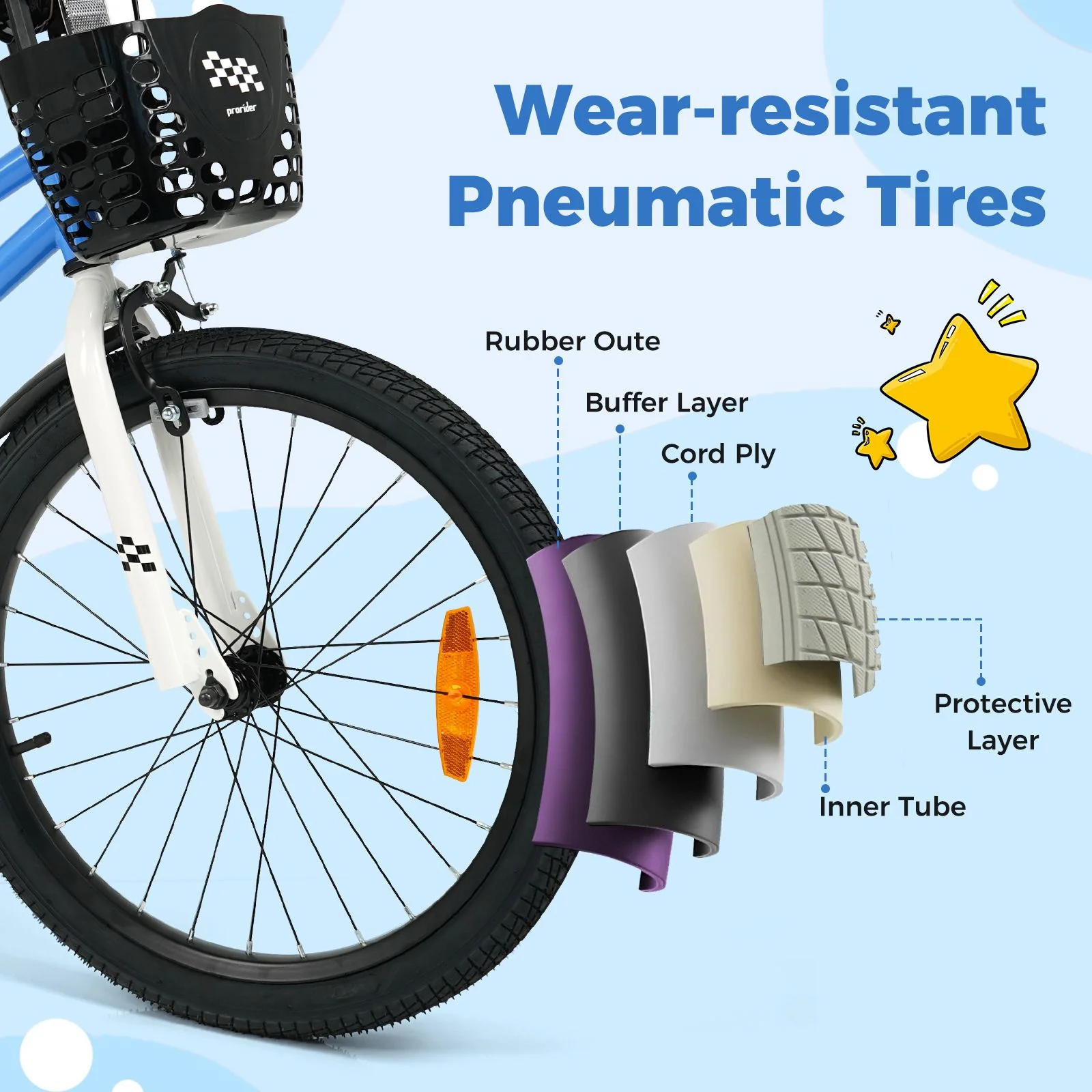 Children Training Bicycle with Handbrake and Coaster Brake - Image 5