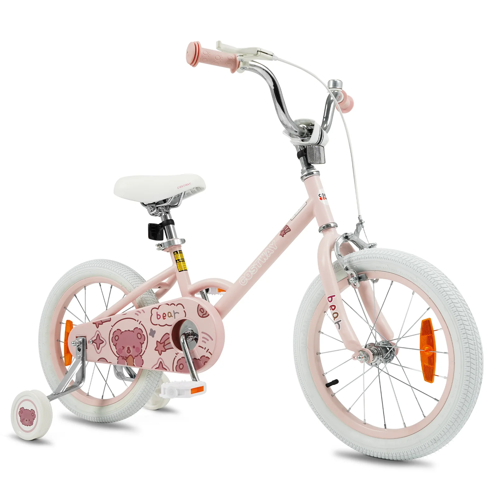 Children Training Bike with Adjustable Handlebar and Seat - Image 11