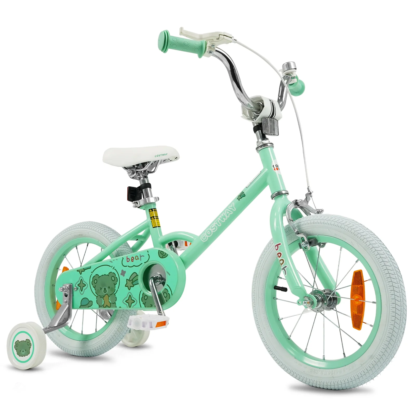 Children Training Bike with Adjustable Handlebar and Seat - Image 13