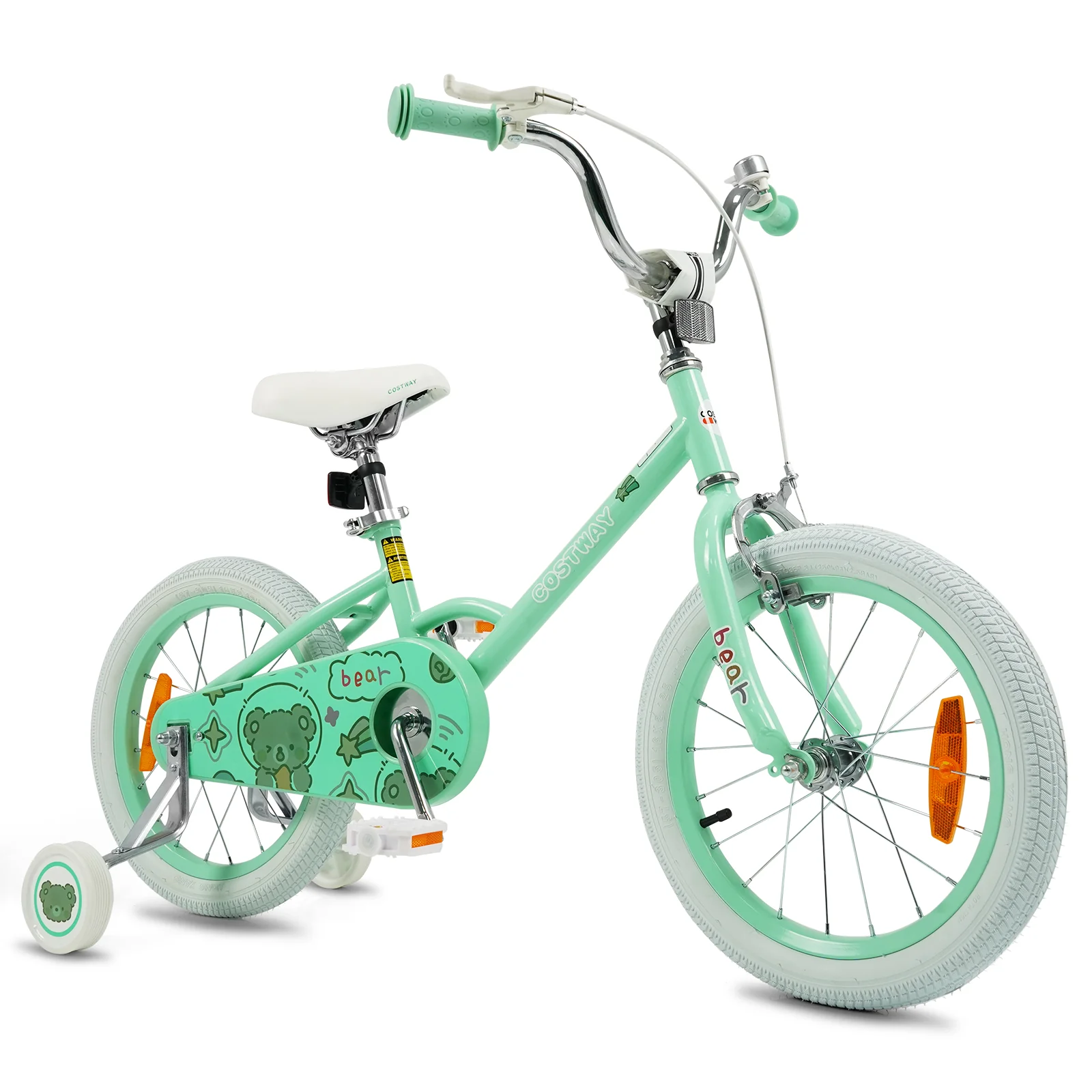 Children Training Bike with Adjustable Handlebar and Seat - Image 14