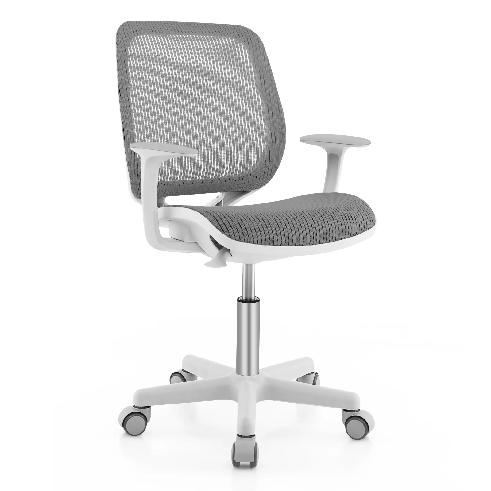 Ergonomic Children Study Computer Chair, Mesh Swivel Task Student Chair 6-15 Years for Home School Office - Image 11