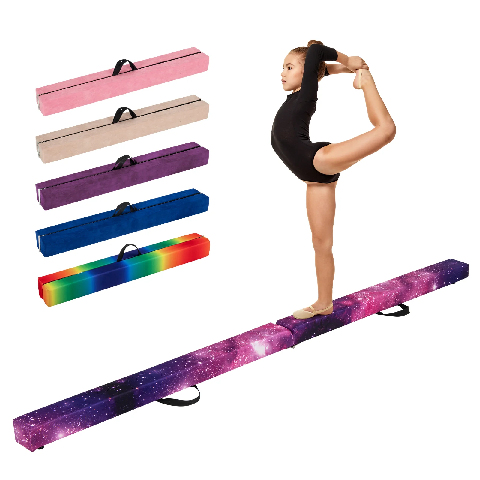 Folding Balance Beam, Portable Gymnastic Beam