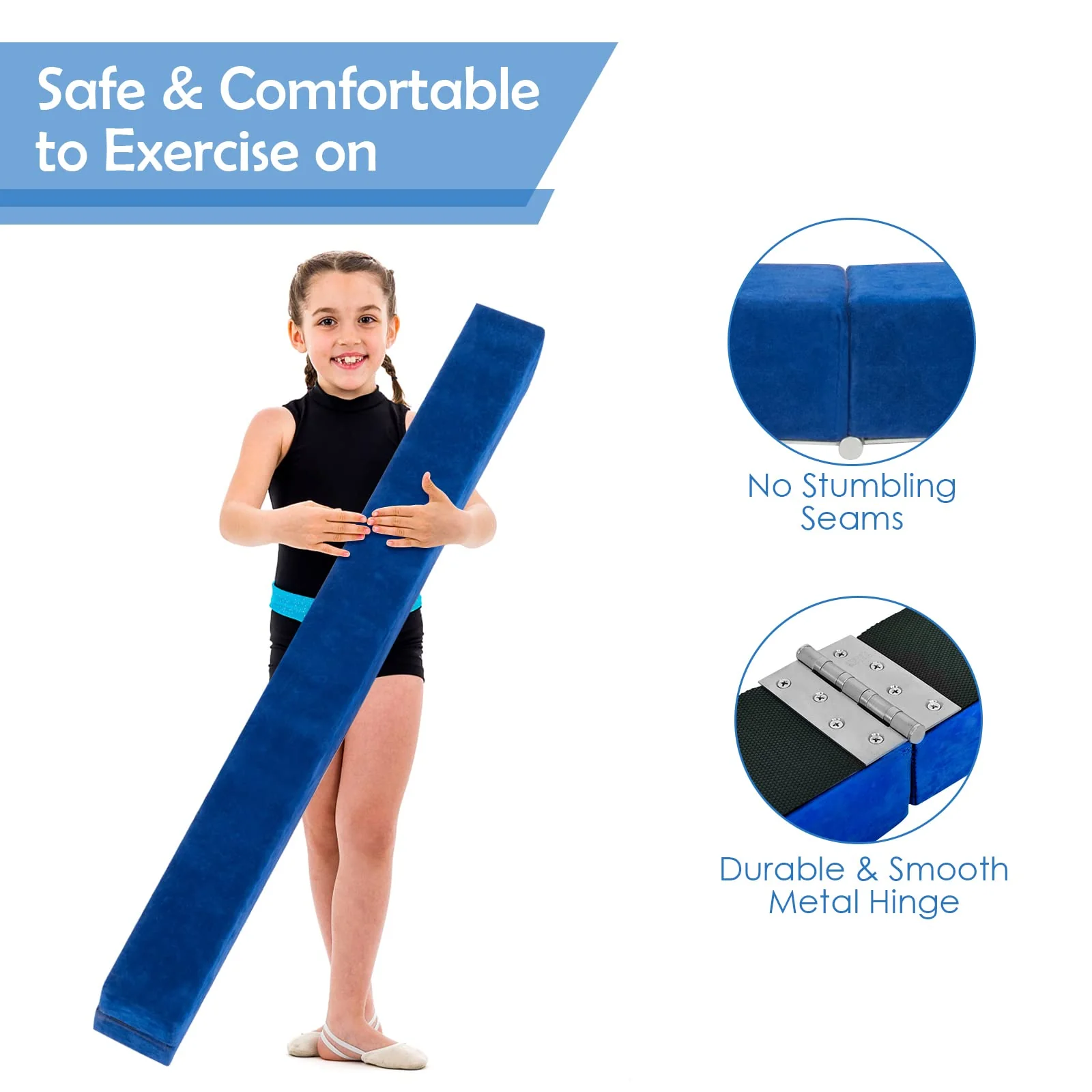 Folding Balance Beam, Portable Gymnastic Beam - Image 11