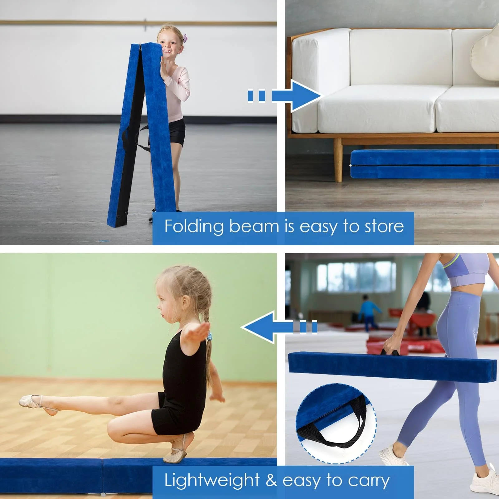 Folding Balance Beam, Portable Gymnastic Beam - Image 15