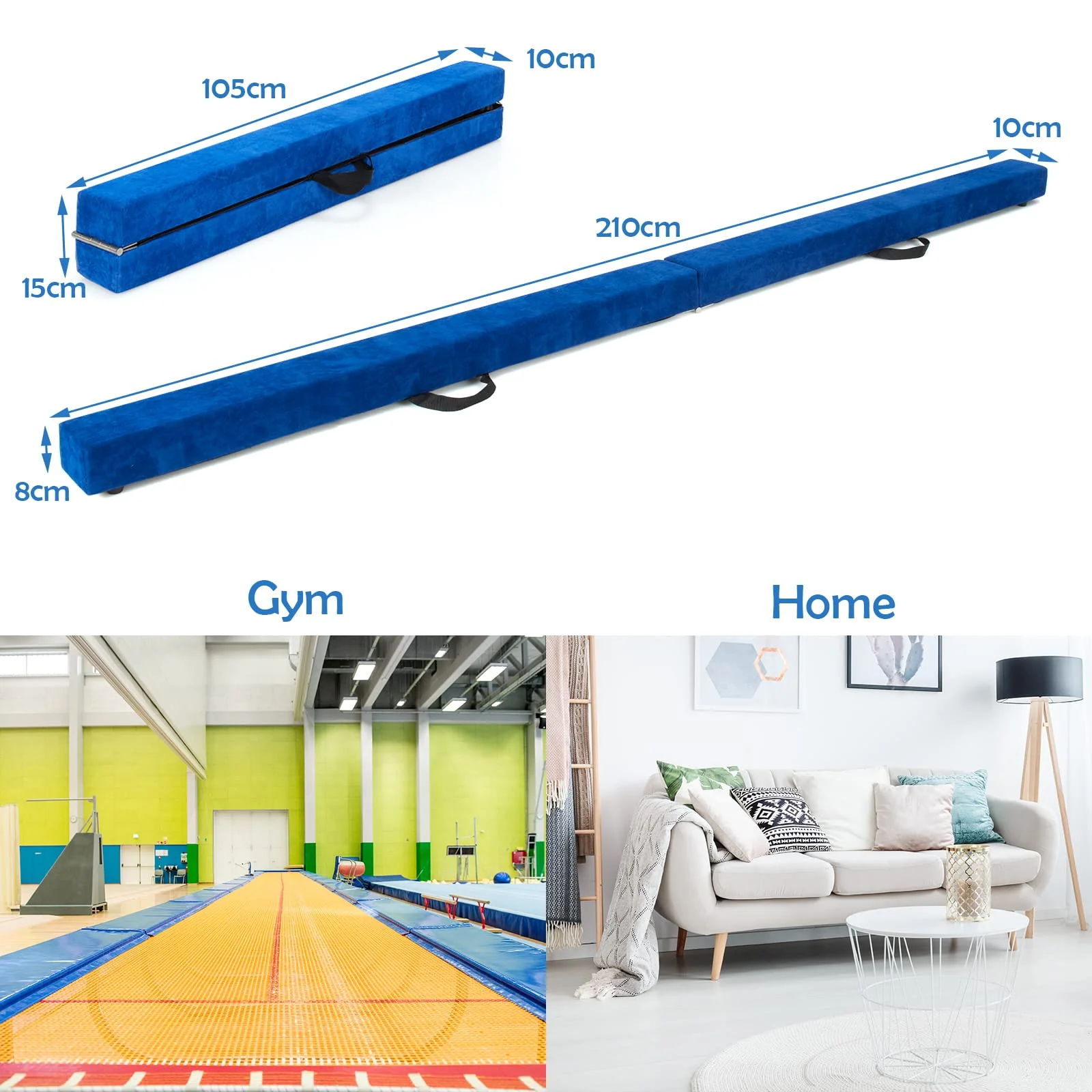 Folding Balance Beam, Portable Gymnastic Beam - Image 16