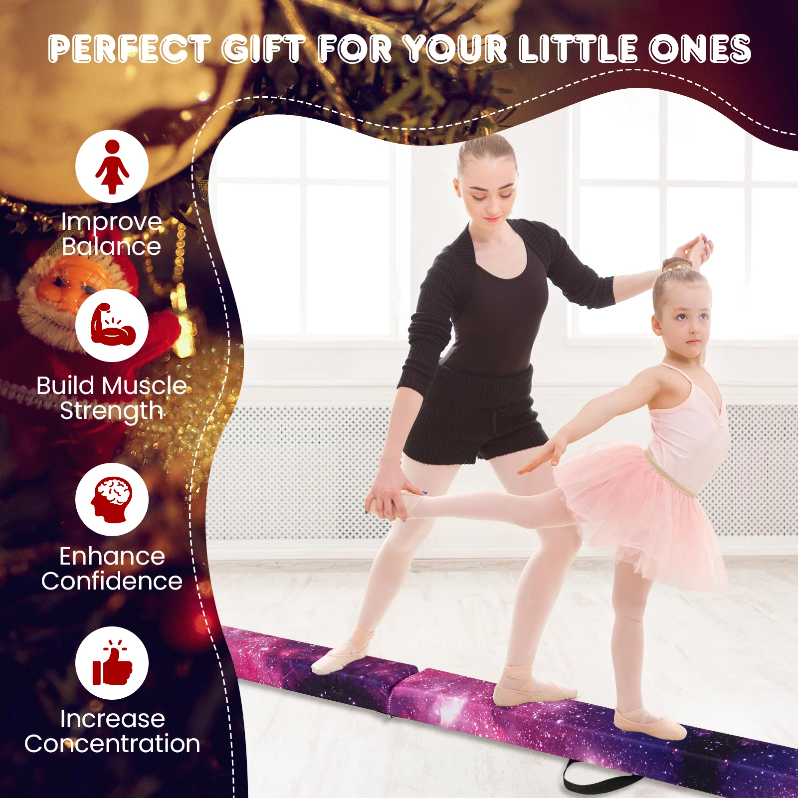 Folding Balance Beam, Portable Gymnastic Beam - Image 8